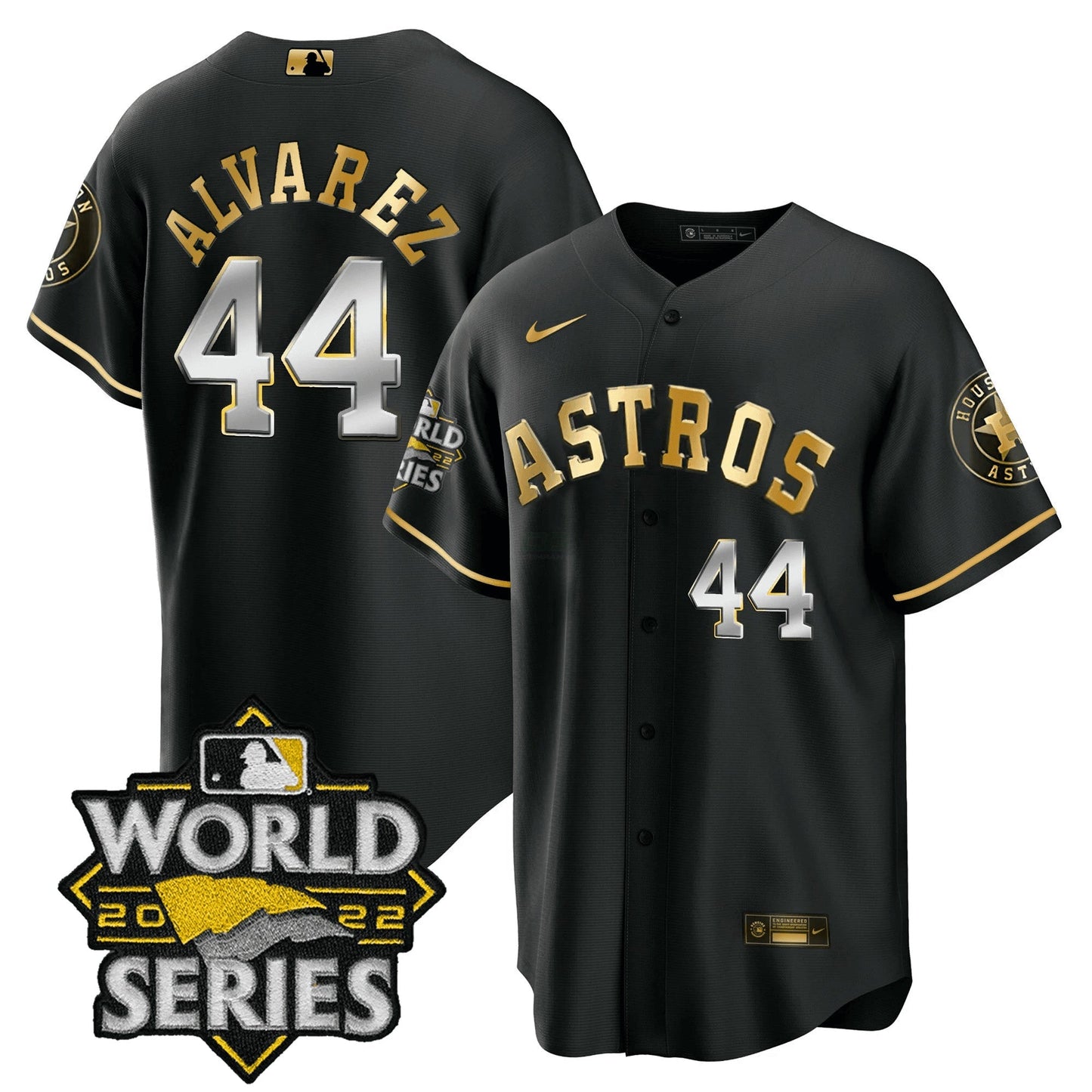 Camisa MLB Men’s Houston 2022 World Series Player Jersey