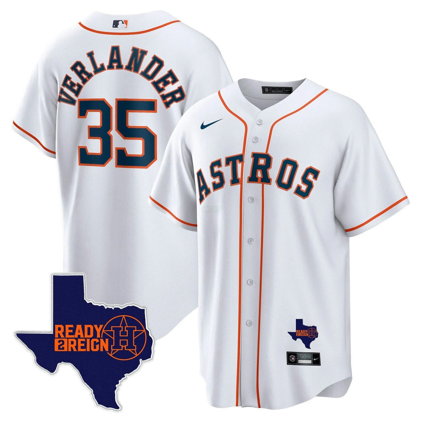 Camisa MLB Men’s Houston 2024 Ready 2 Reign Cool Base Jersey