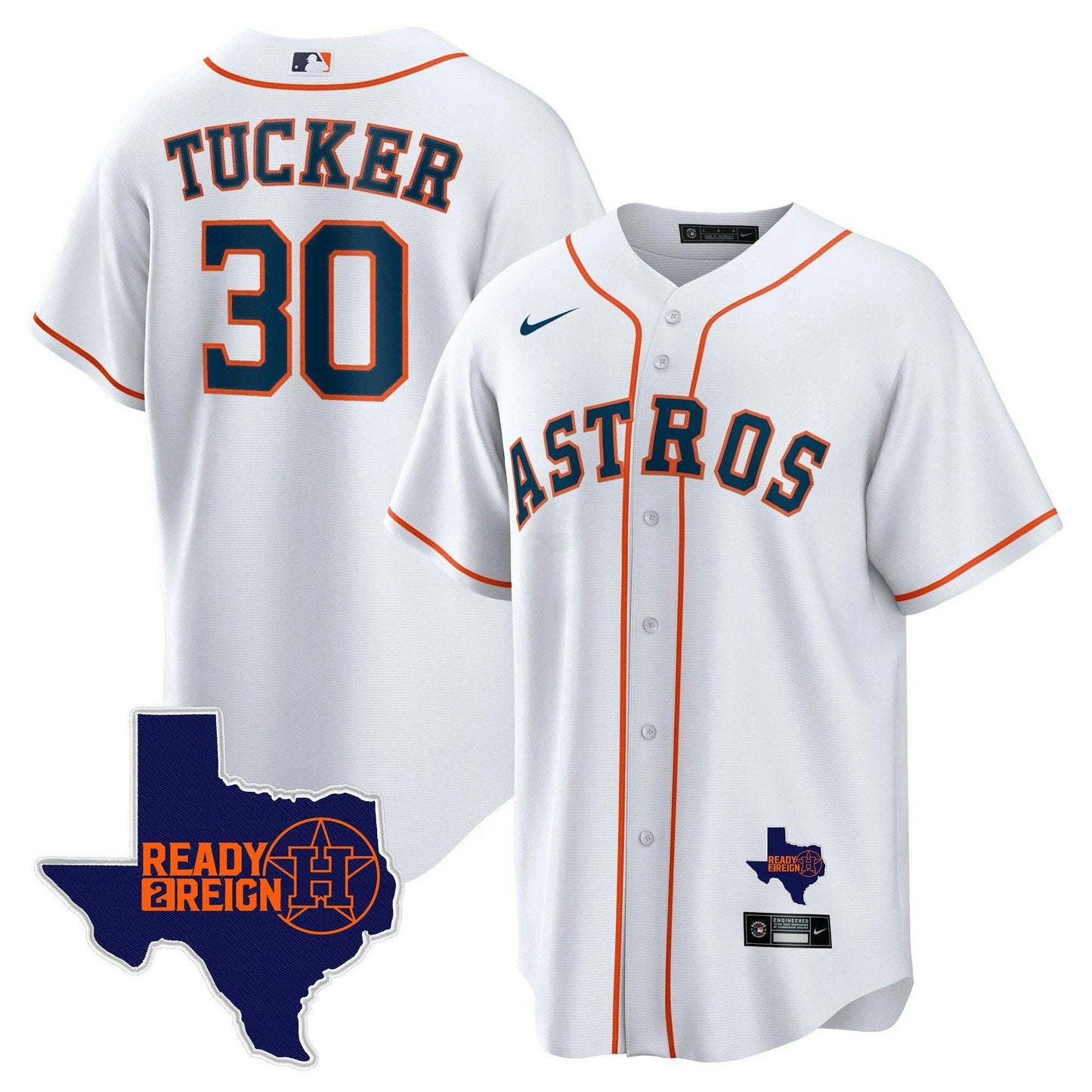 Camisa MLB Men’s Houston 2024 Ready 2 Reign Cool Base Jersey