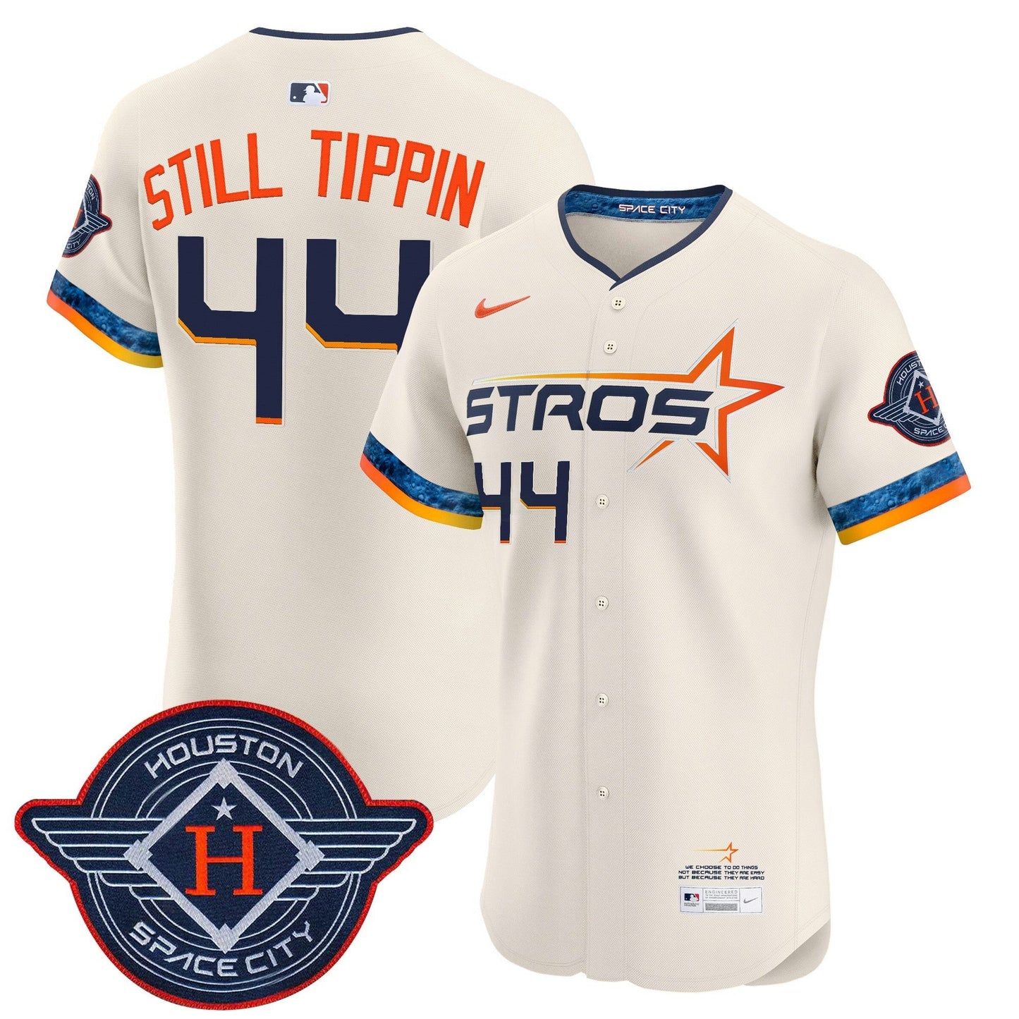 Camisa MLB Men’s Houston 2025 City Connect Vapor Premier Elite Jersey