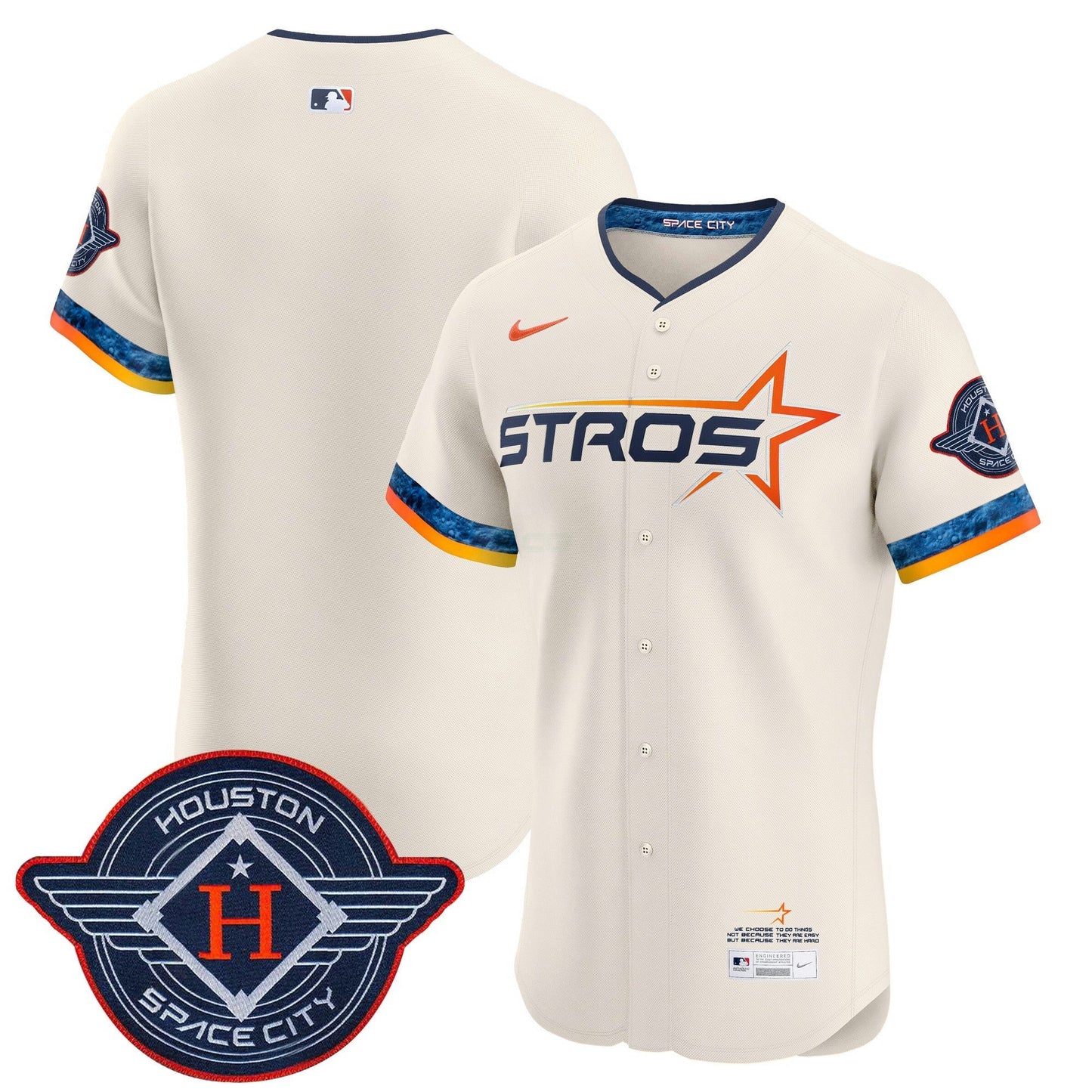 Camisa MLB Men’s Houston 2025 City Connect Vapor Premier Elite Jersey
