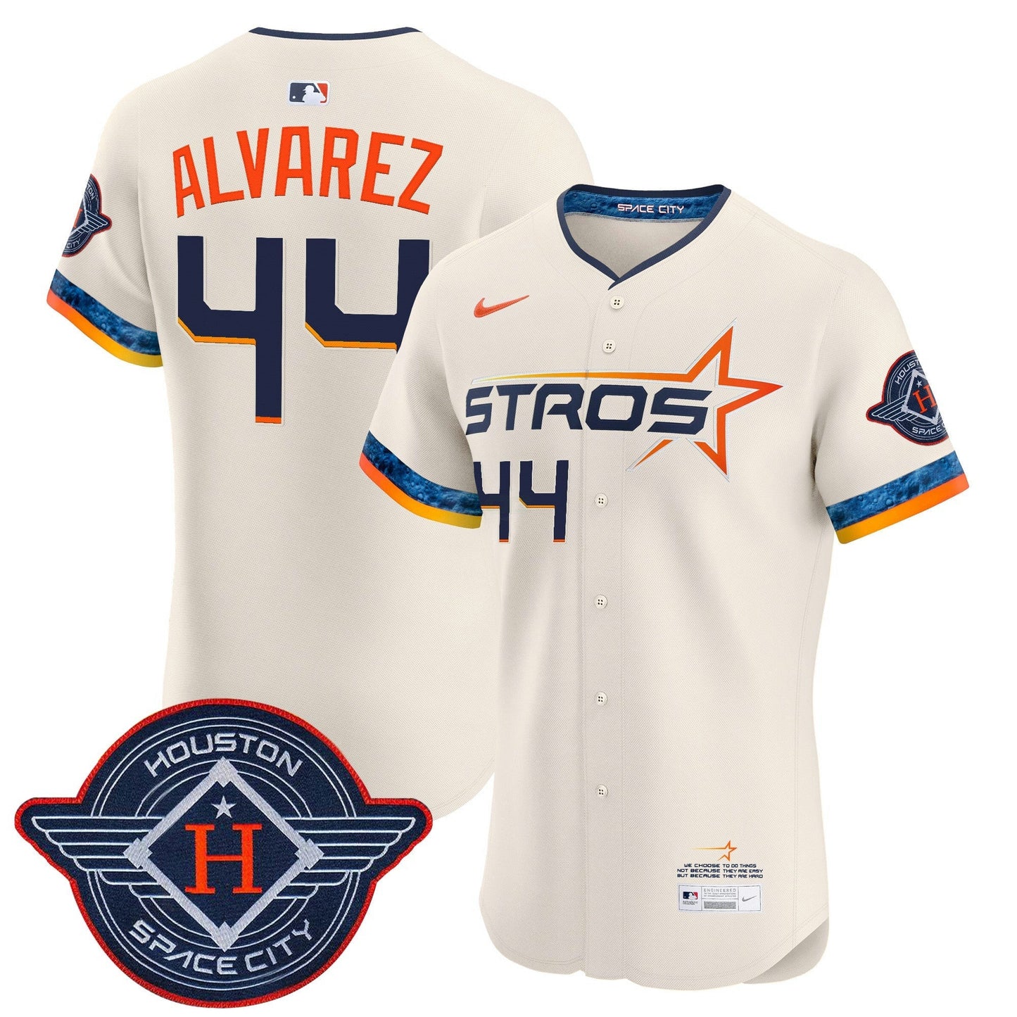 Camisa MLB Men’s Houston 2025 City Connect Vapor Premier Elite Jersey