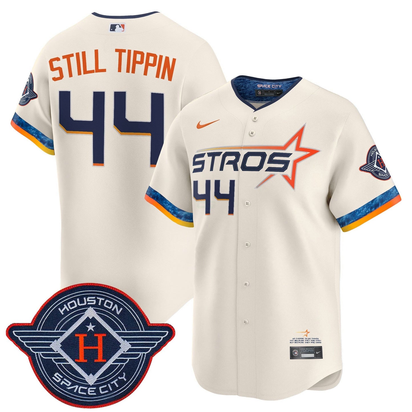Camisa MLB Men’s Houston 2025 City Connect Vapor Premier Limited Jersey