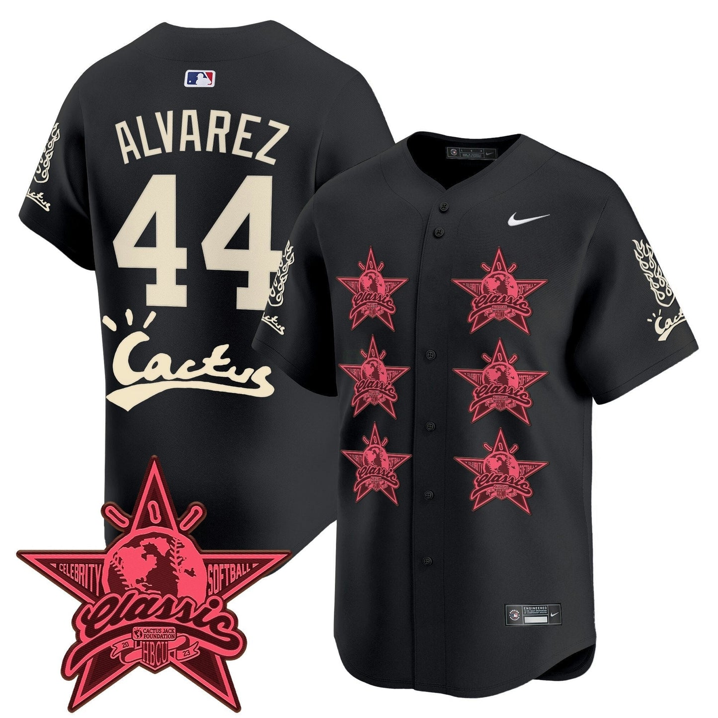 Camisa MLB Men’s Houston Cactus Jack 2025 Vapor Premier Limited Jersey V2