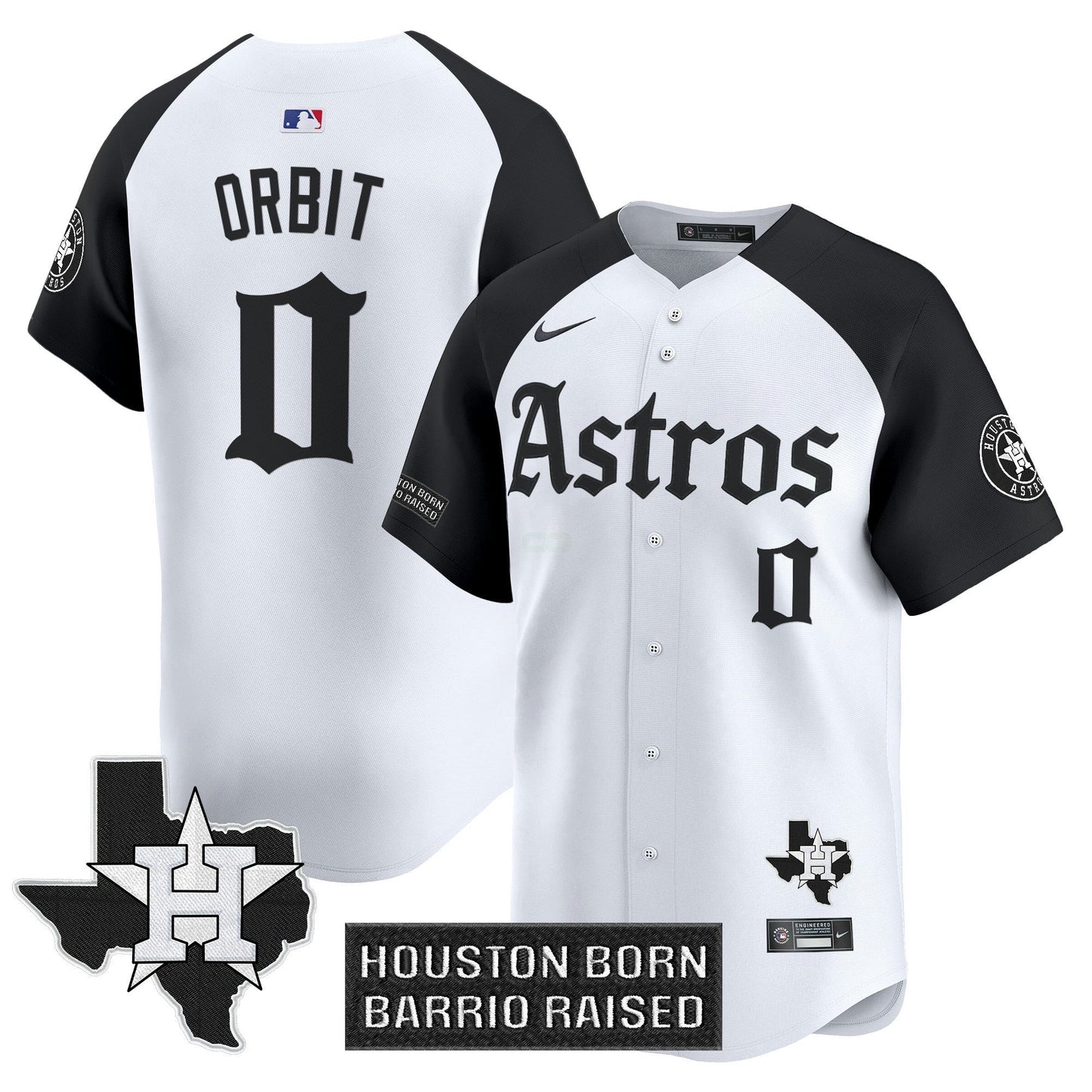 Camisa MLB Men’s Houston ‘Gothic Edition’ Vapor Premier Limited Jersey