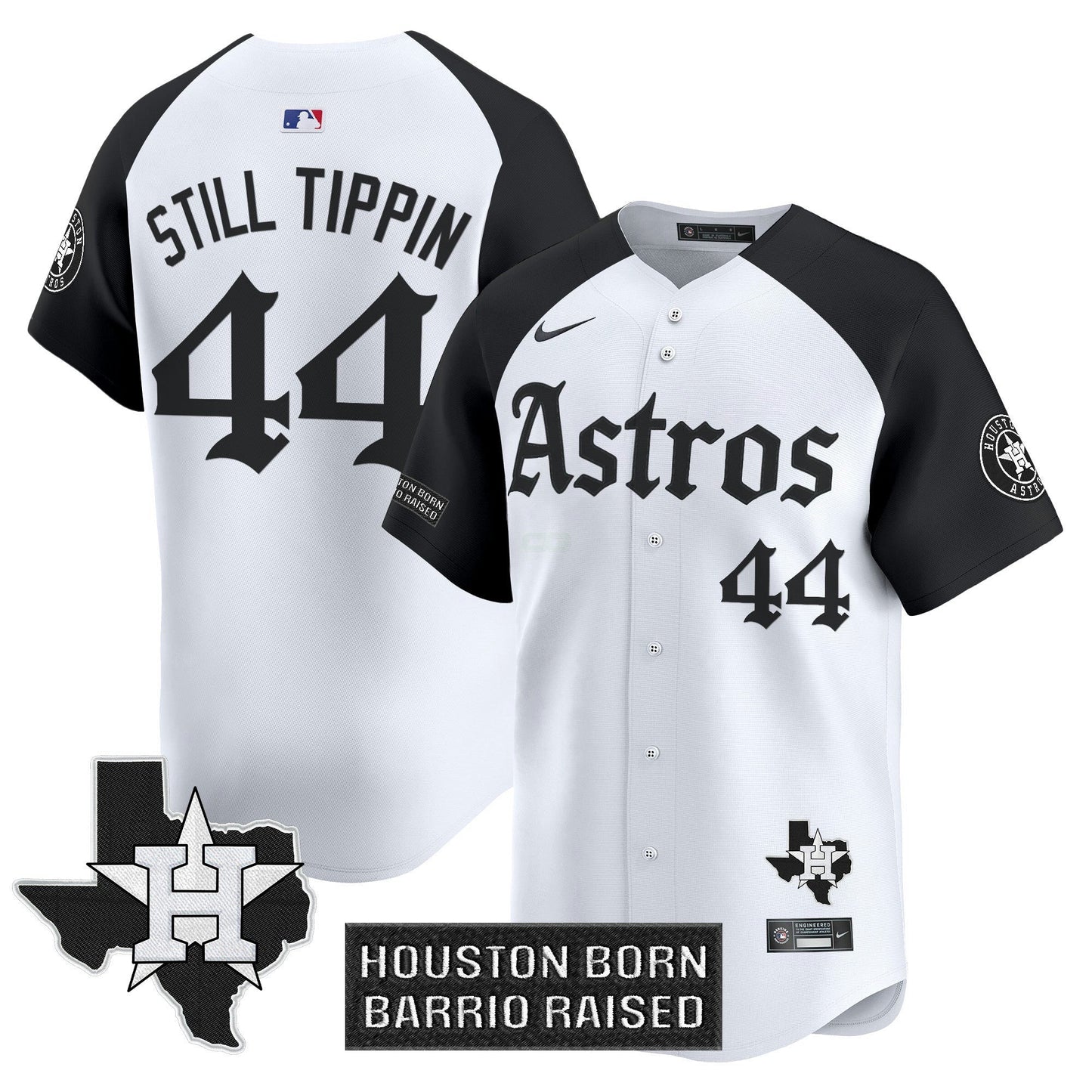 Camisa MLB Men’s Houston ‘Gothic Edition’ Vapor Premier Limited Jersey
