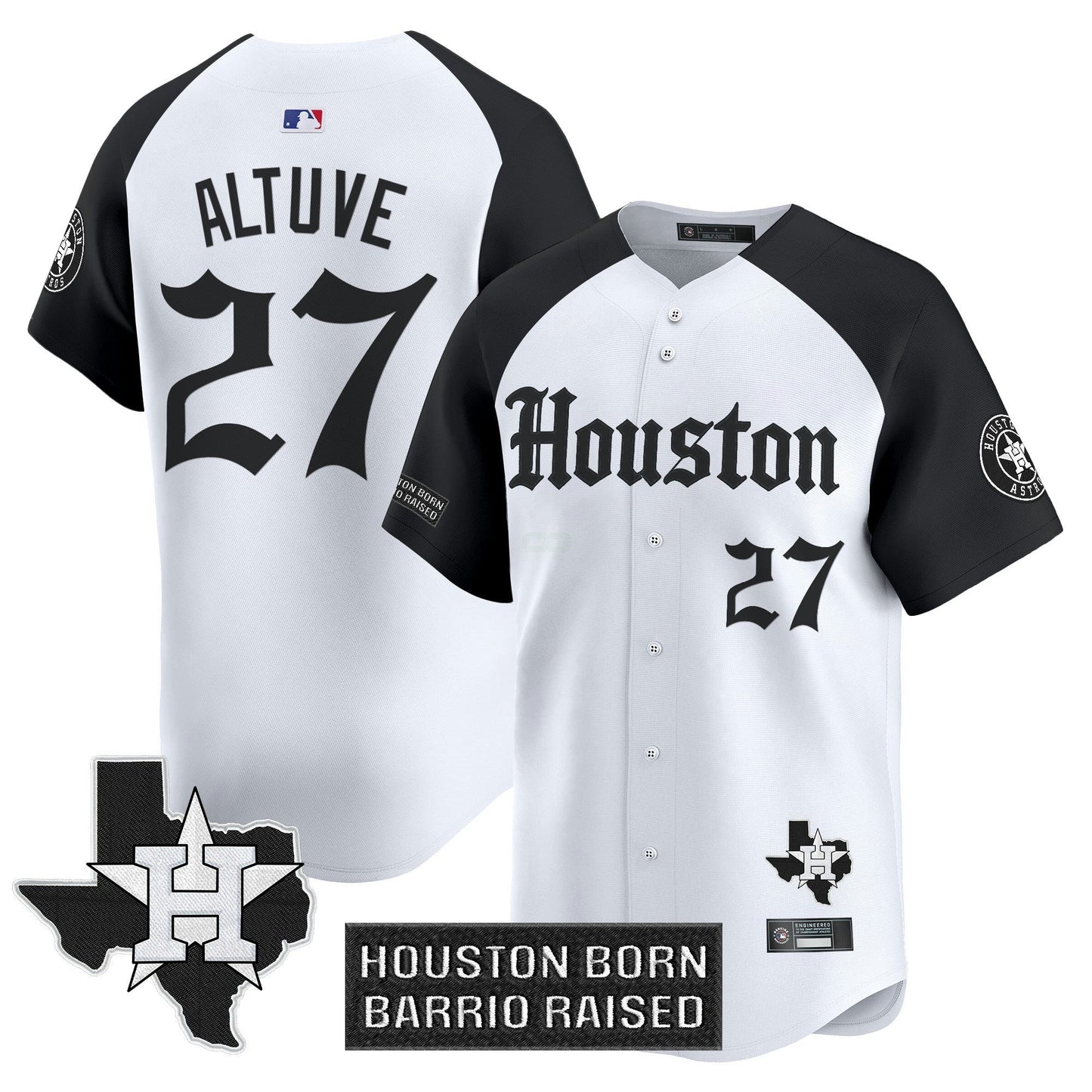 Camisa MLB Men’s Houston ‘Gothic Edition’ Vapor Premier Limited Jersey V2