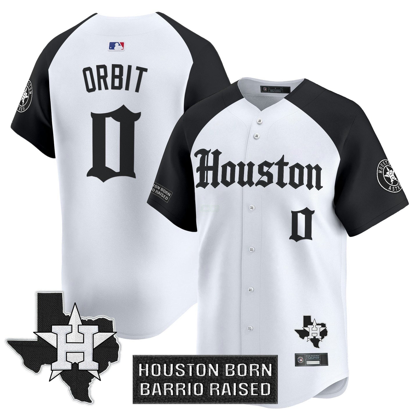 Camisa MLB Men’s Houston ‘Gothic Edition’ Vapor Premier Limited Jersey V2