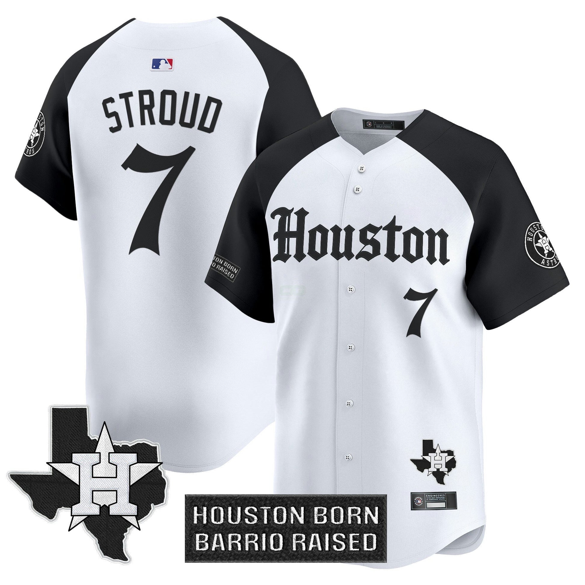 Camisa MLB Men’s Houston ‘Gothic Edition’ Vapor Premier Limited Jersey V2