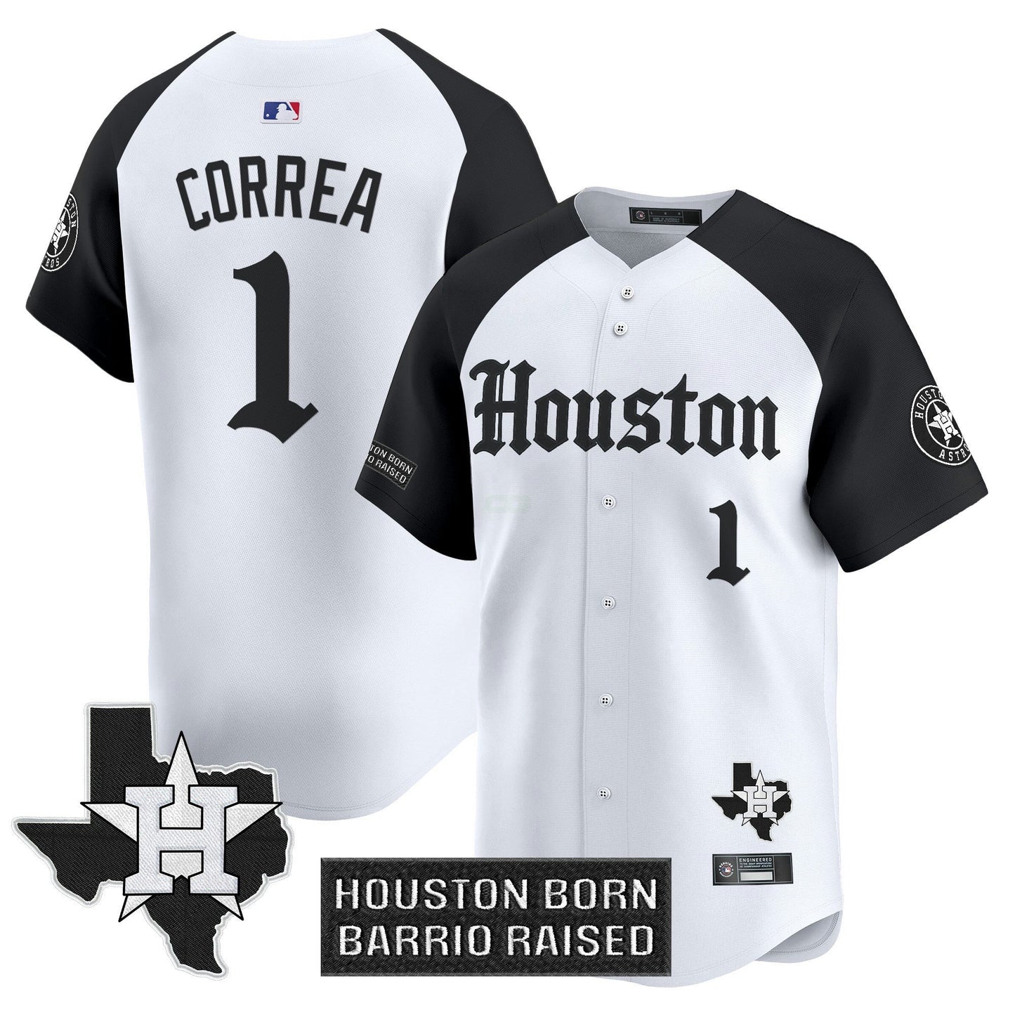 Camisa MLB Men’s Houston ‘Gothic Edition’ Vapor Premier Limited Jersey V2
