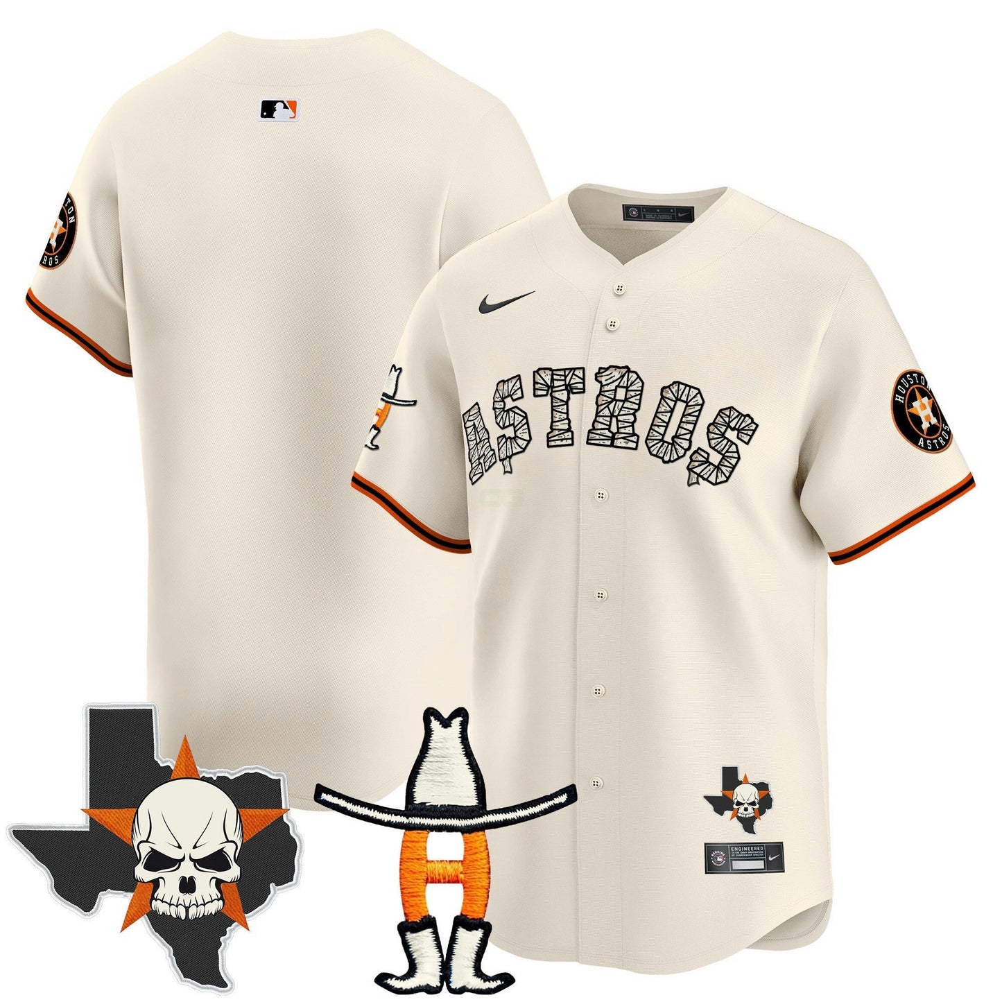 Camisa MLB Men’s Houston Halloween Vapor Premier Limited Jersey