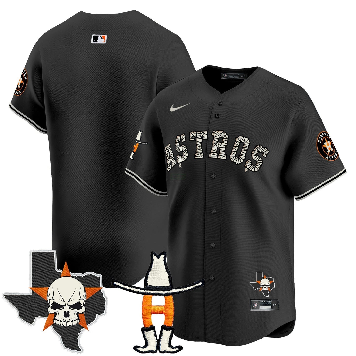 Camisa MLB Men’s Houston Halloween Vapor Premier Limited Jersey