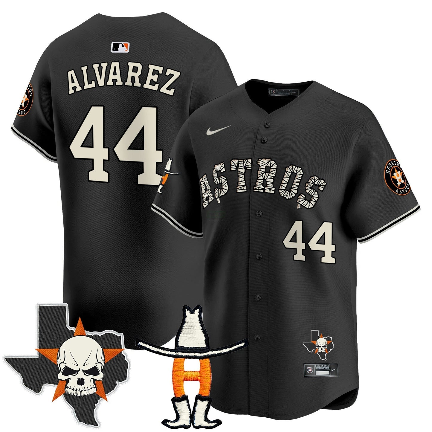 Camisa MLB Men’s Houston Halloween Vapor Premier Limited Jersey