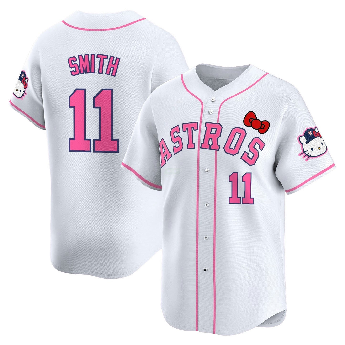 Camisa MLB Men’s Houston Hello Kitty Vapor Premier Limited Jersey V2