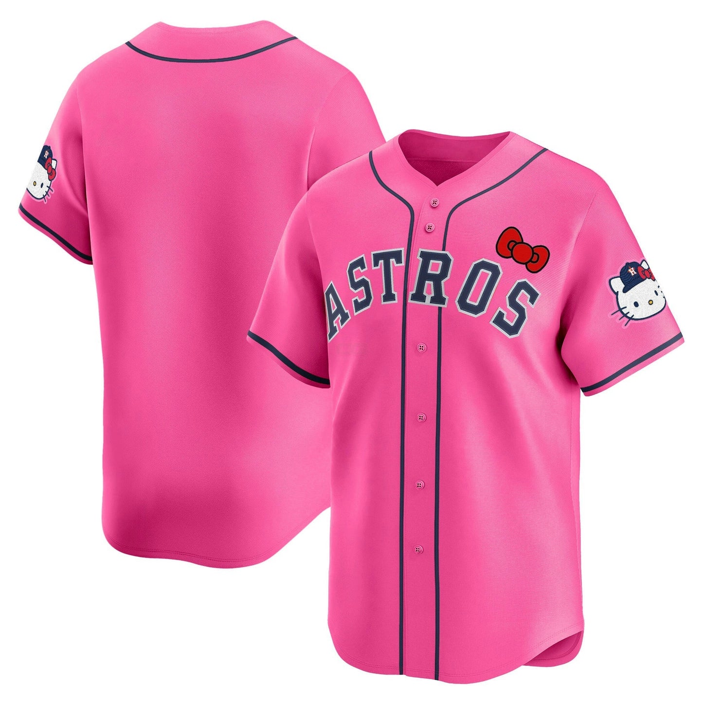 Camisa MLB Men’s Houston Hello Kitty Vapor Premier Limited Jersey V2