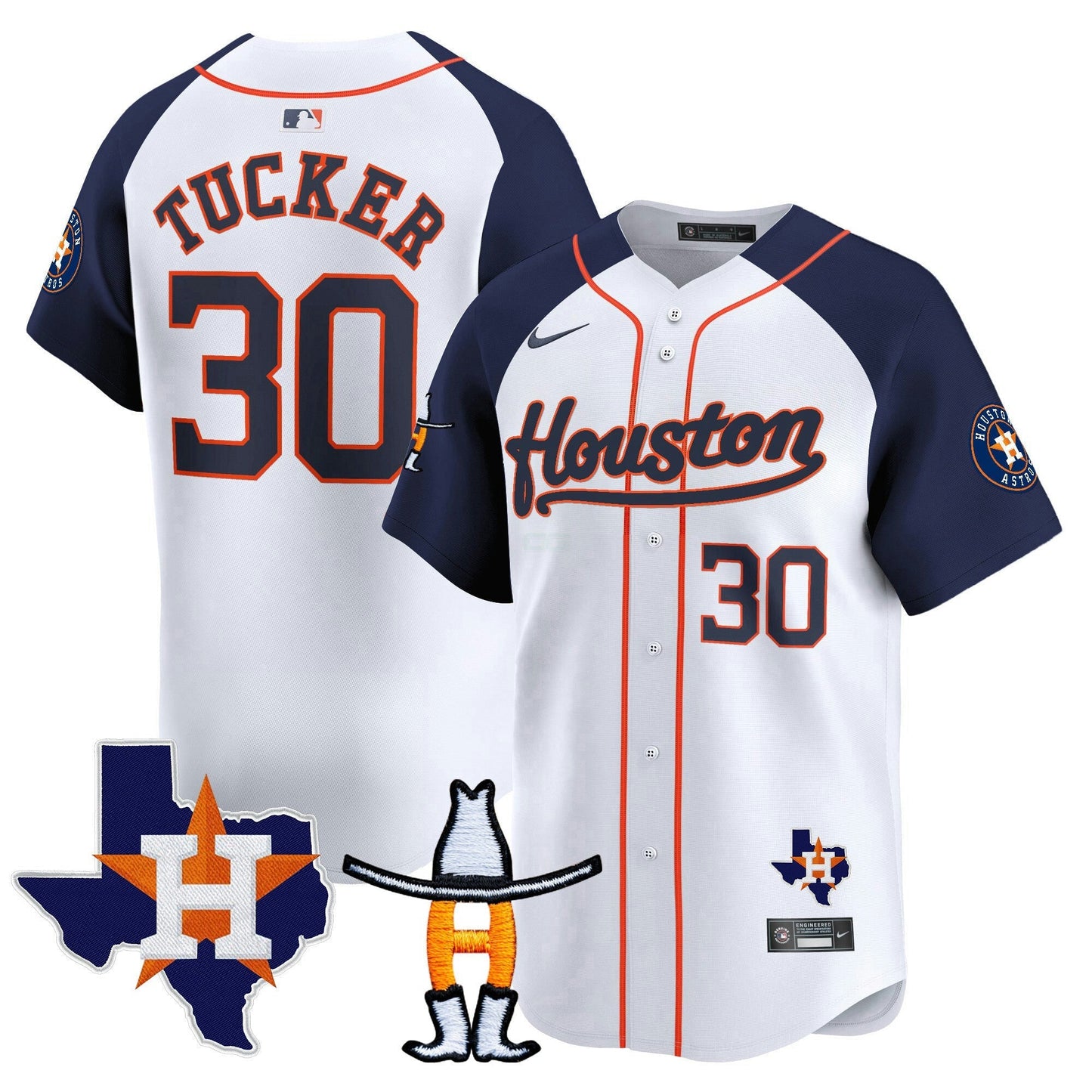 Camisa MLB Men’s Houston Houston Rodeo Patch Vapor Premier Limited Jersey