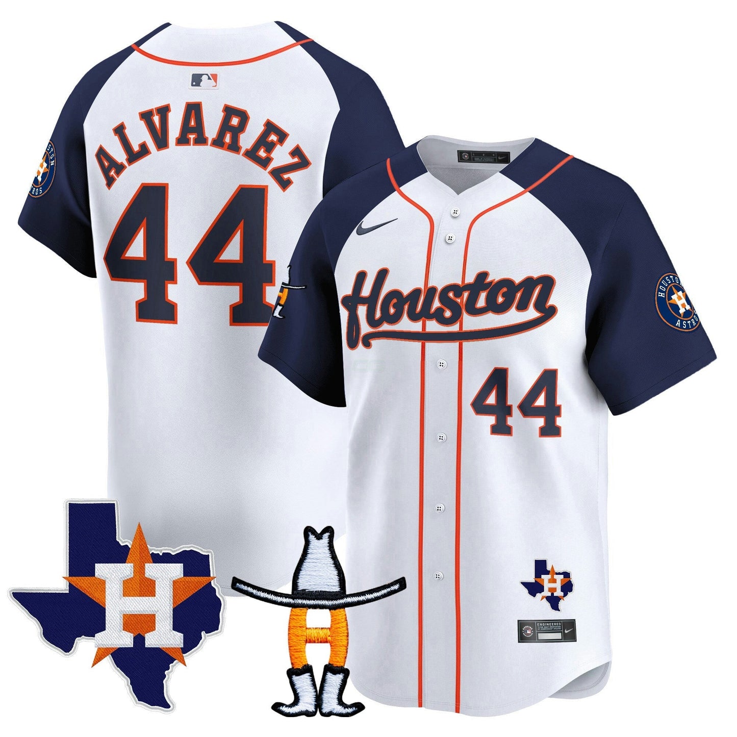 Camisa MLB Men’s Houston Houston Rodeo Patch Vapor Premier Limited Jersey