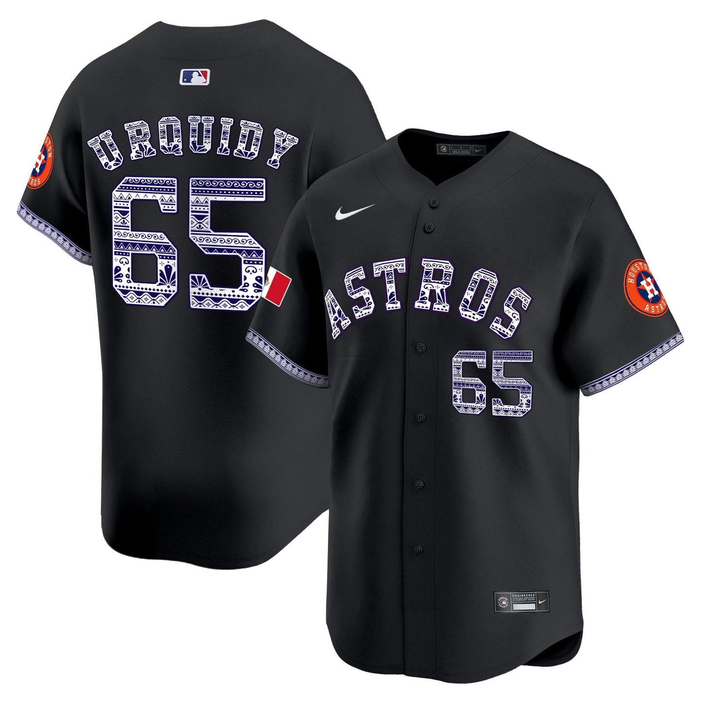 Camisa MLB Men’s Houston Mexico Vapor Premier Limited Jersey V2