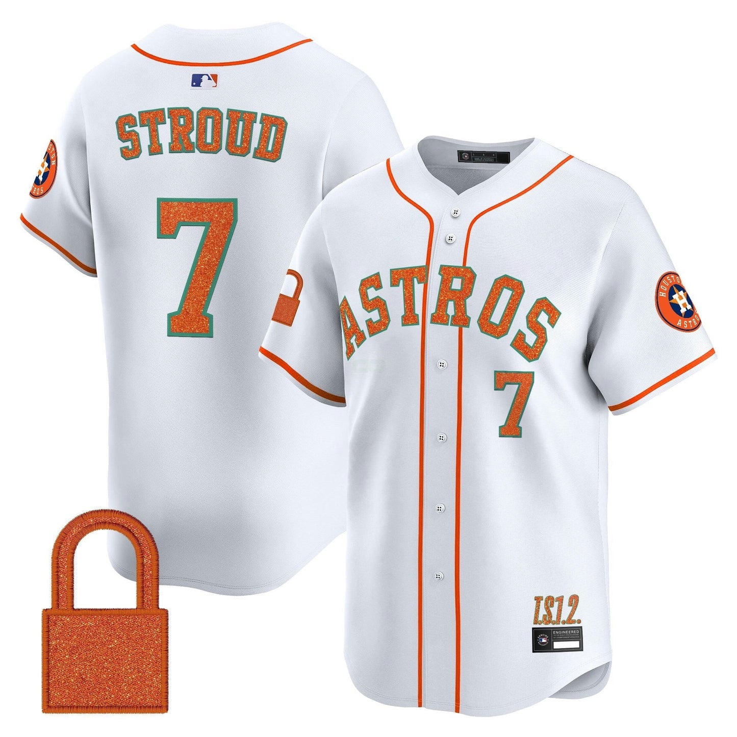 Camisa MLB Men’s Houston ‘Taylor Swift – TS12 – The Life of a Showgirl’ Vapor Premier Limited Jersey