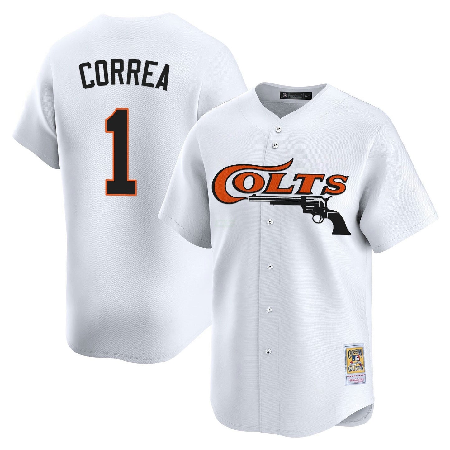 Camisa MLB Men’s Houston Throwback Vapor Premier Limited Jersey