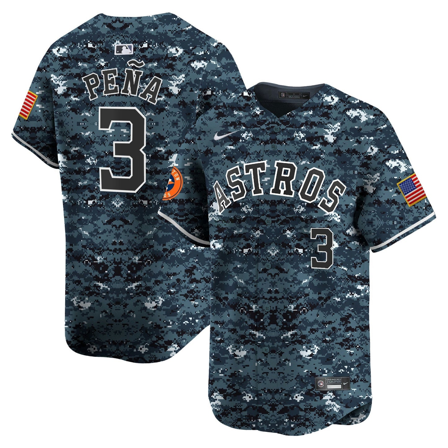 Camisa MLB Men’s Houston USMC Alternativa Vapor Premier Limited Jersey