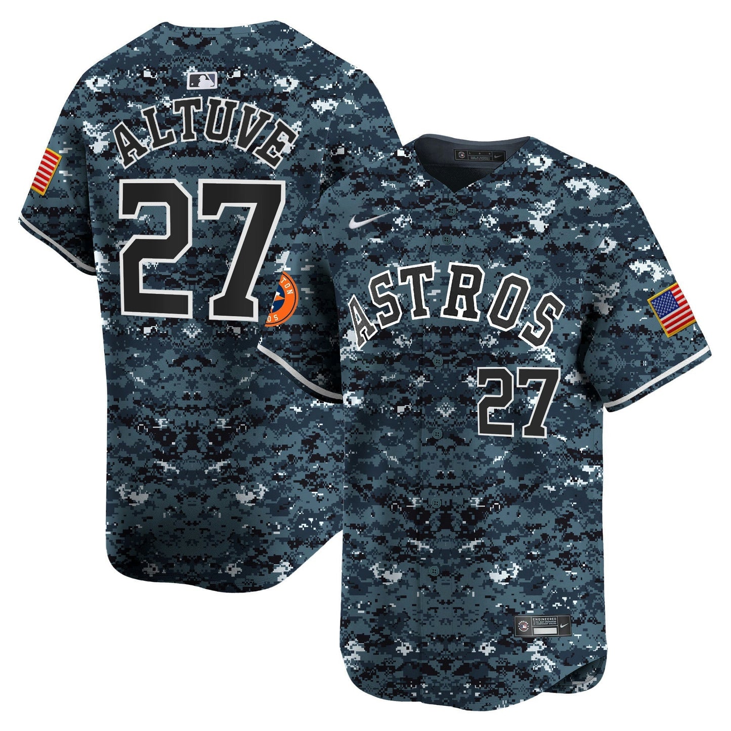 Camisa MLB Men’s Houston USMC Alternativa Vapor Premier Limited Jersey