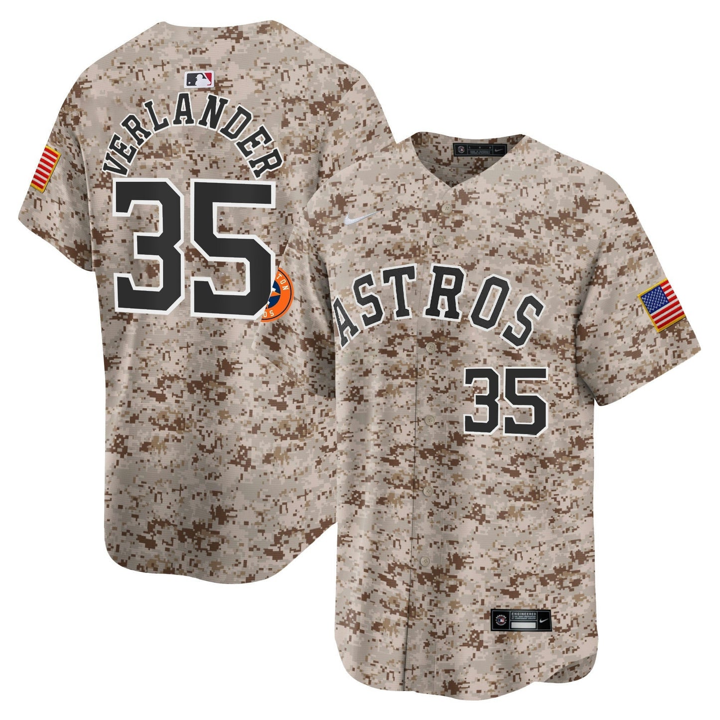 Camisa MLB Men’s Houston USMC Alternativa Vapor Premier Limited Jersey