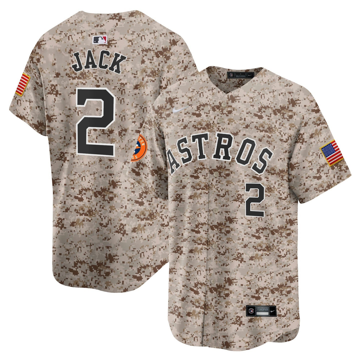 Camisa MLB Men’s Houston USMC Alternativa Vapor Premier Limited Jersey