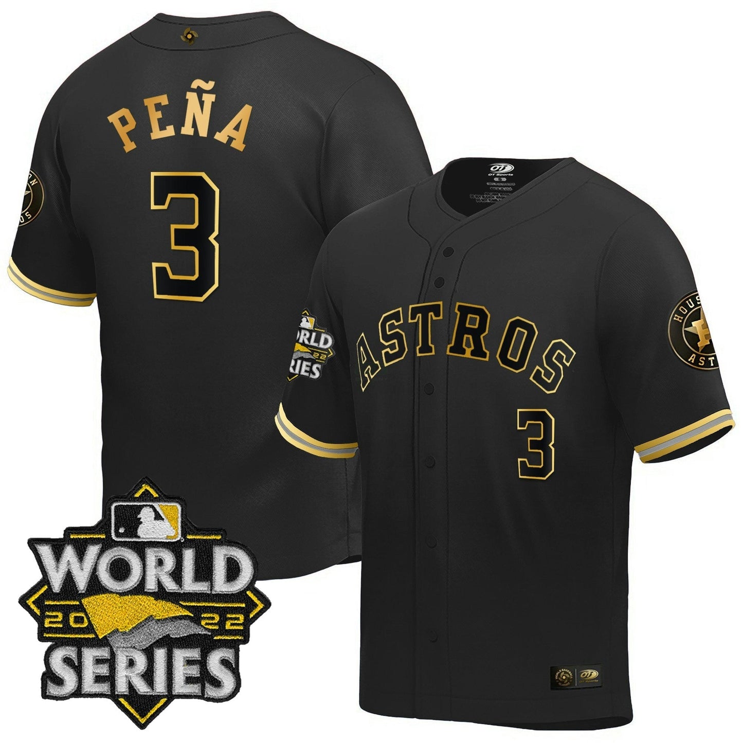 Camisa MLB Men’s Houston World Series Classic Jersey
