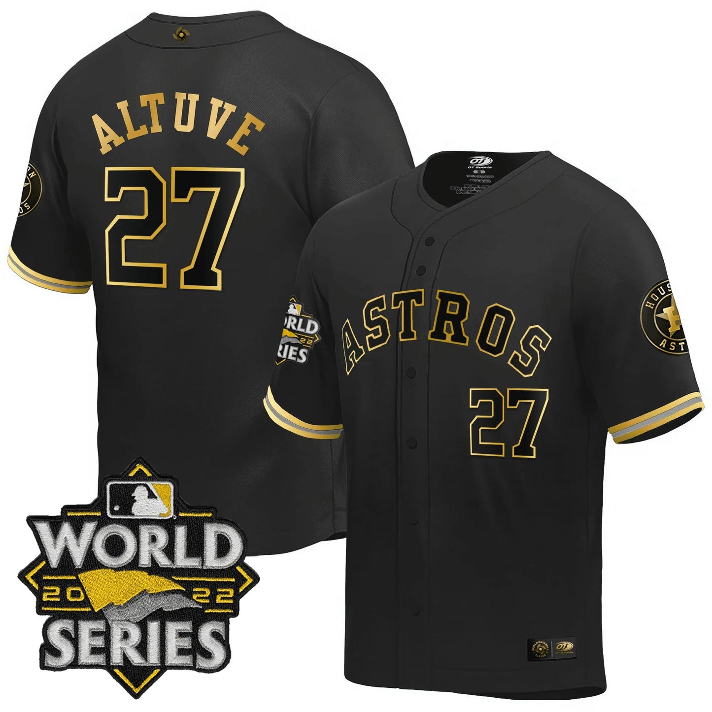 Camisa MLB Men’s Houston World Series Classic Jersey