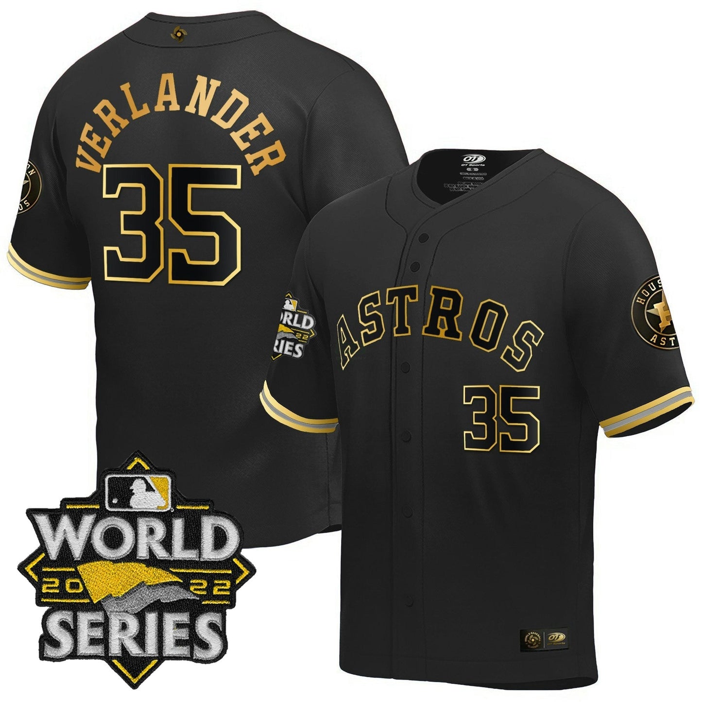 Camisa MLB Men’s Houston World Series Classic Jersey