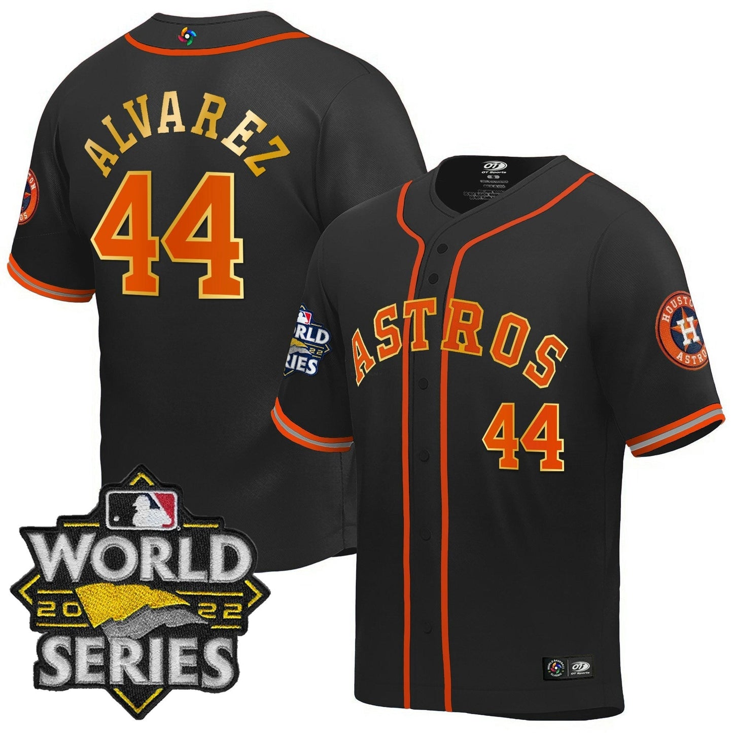 Camisa MLB Men’s Houston World Series Classic Jersey
