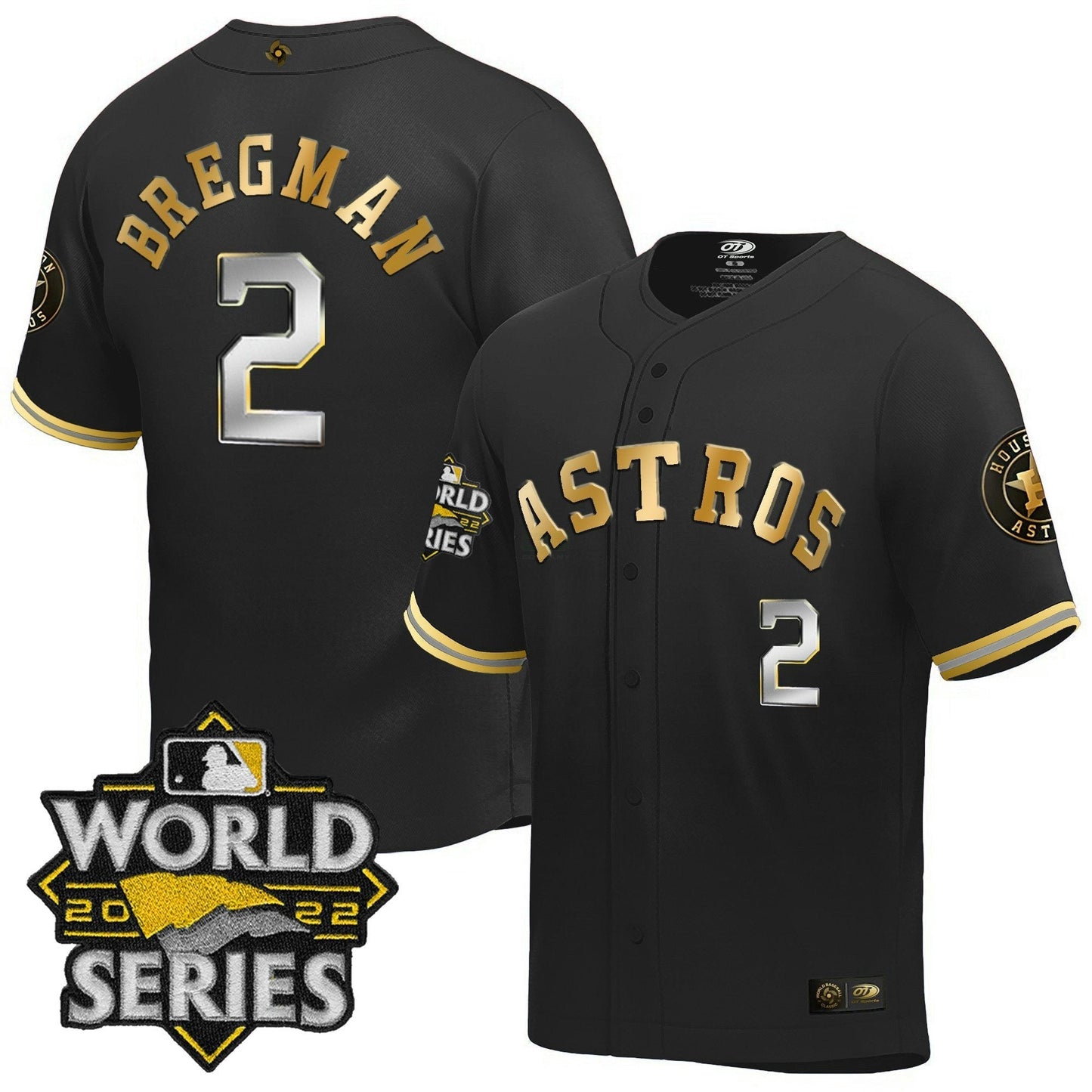 Camisa MLB Men’s Houston World Series Classic Jersey