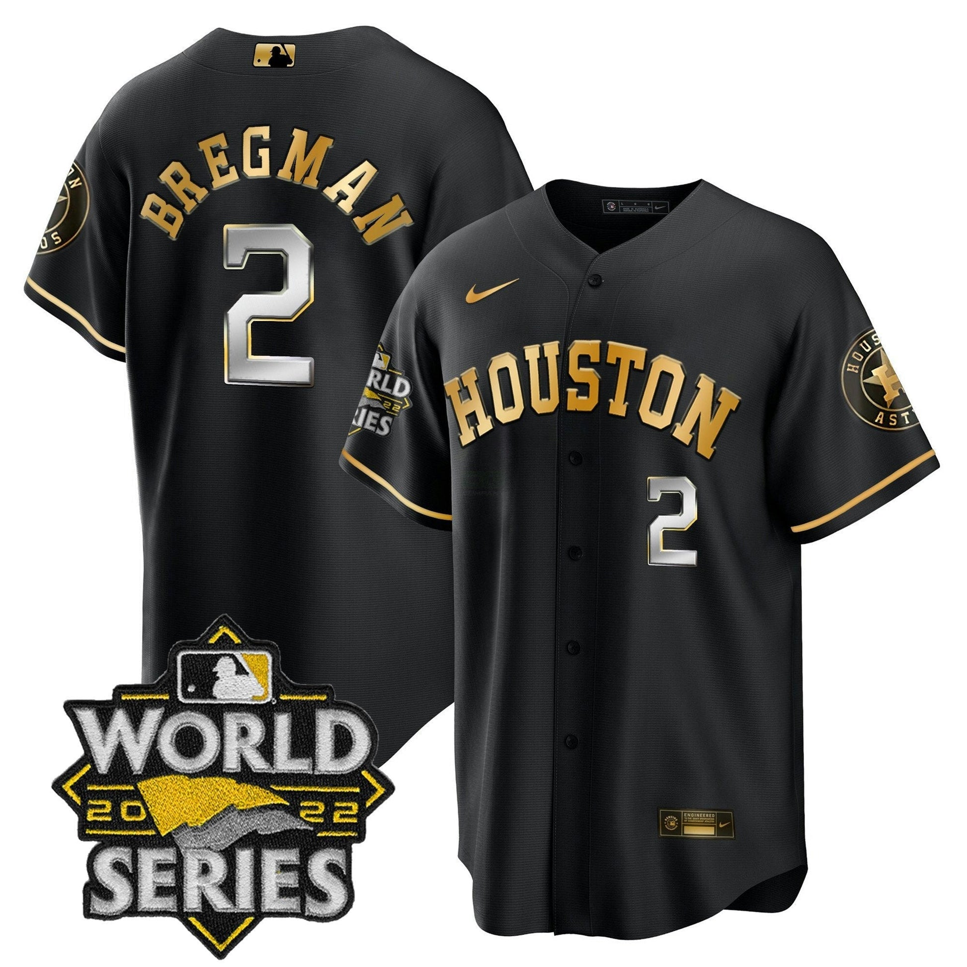 Camisa MLB Men’s Houston World Series Limited Jersey