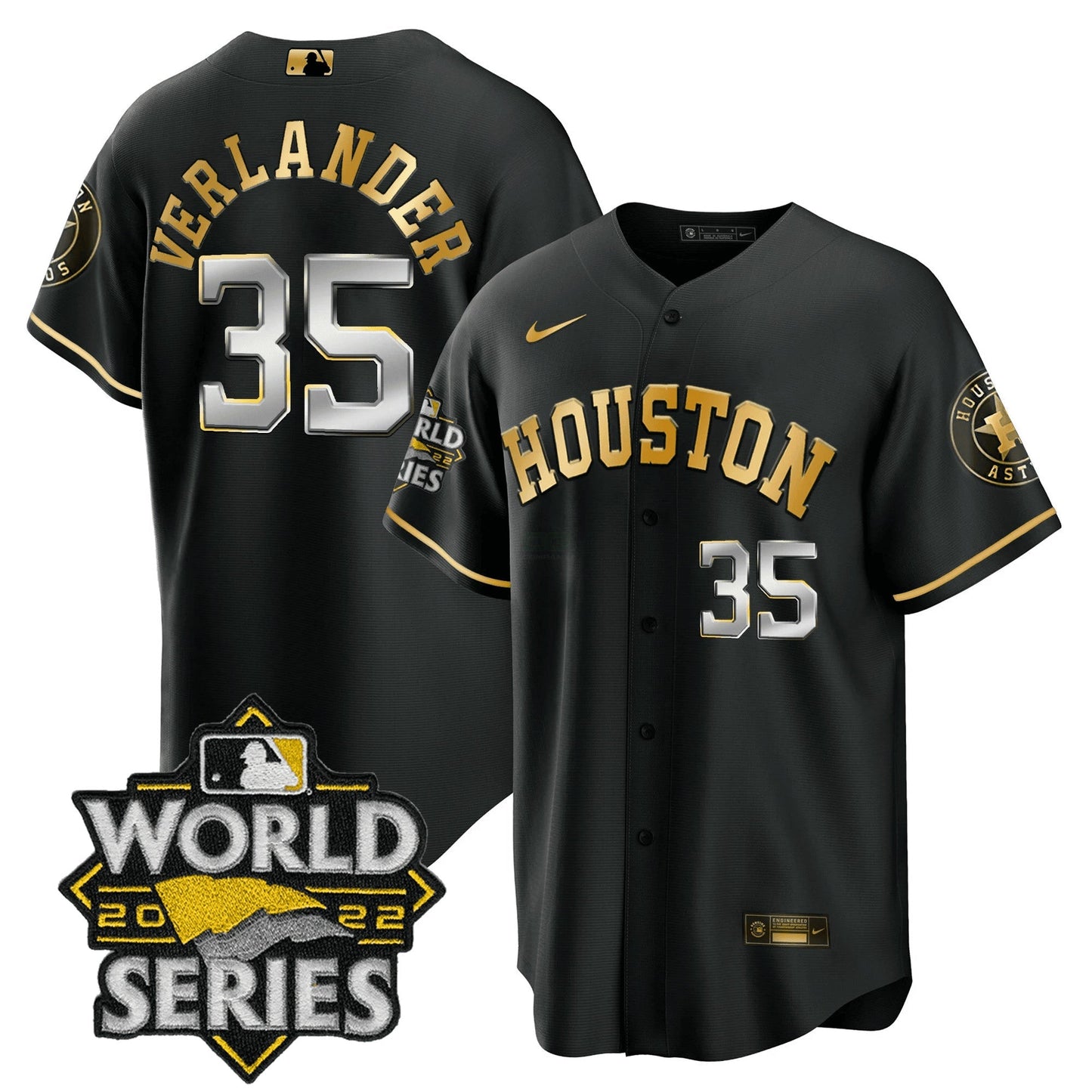 Camisa MLB Men’s Houston World Series Limited Jersey