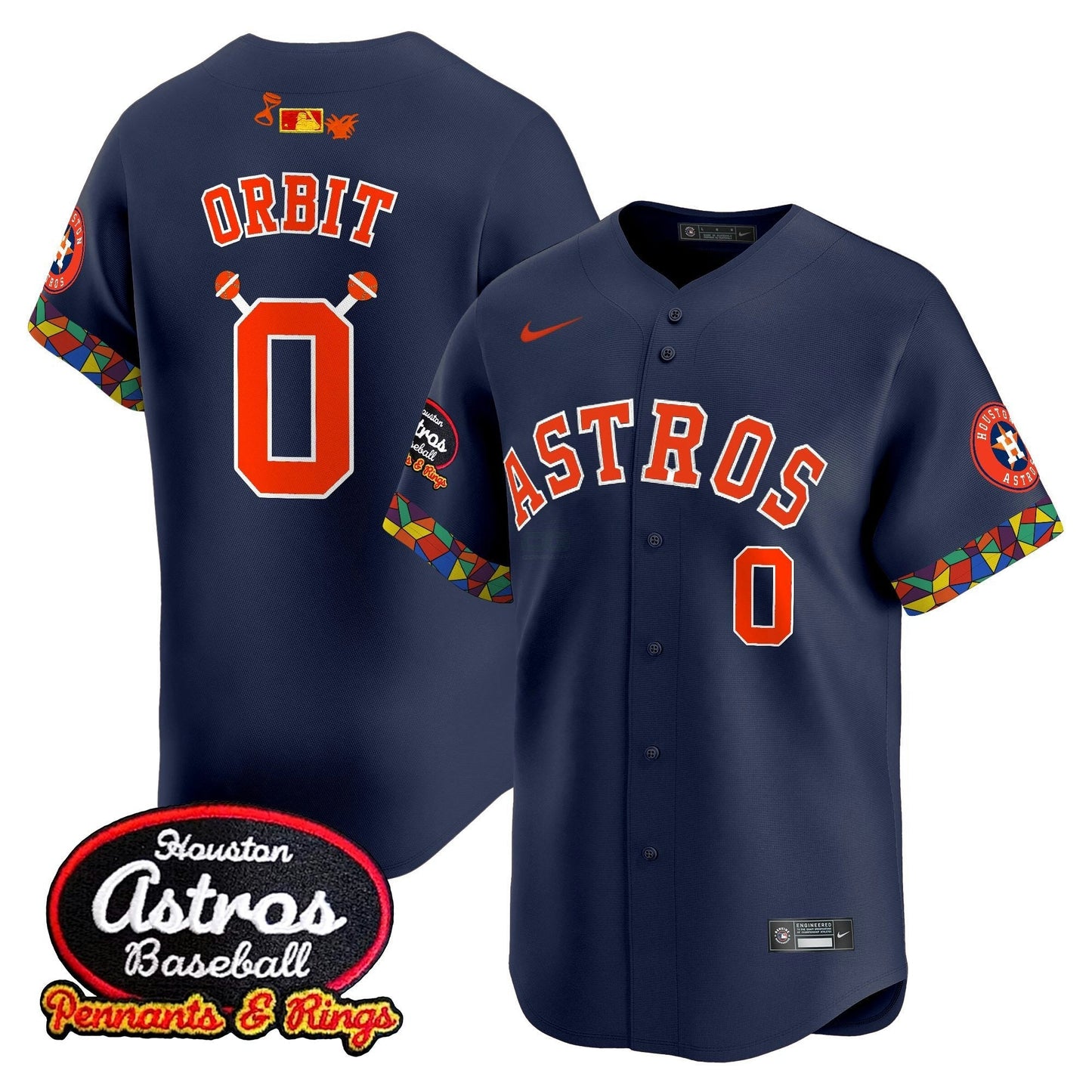 Camisa MLB Men’s Houston x El Tiempo Cantina Vapor Premier Limited Jersey