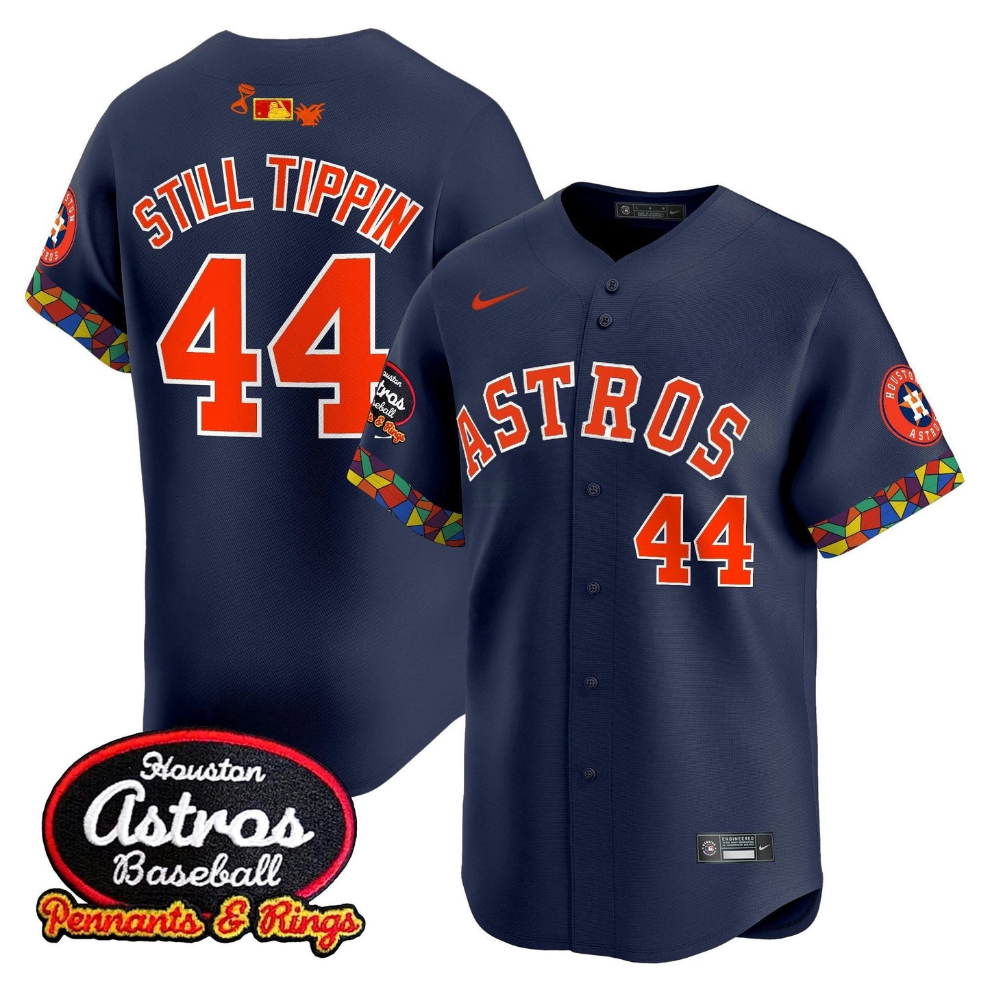 Camisa MLB Men’s Houston x El Tiempo Cantina Vapor Premier Limited Jersey