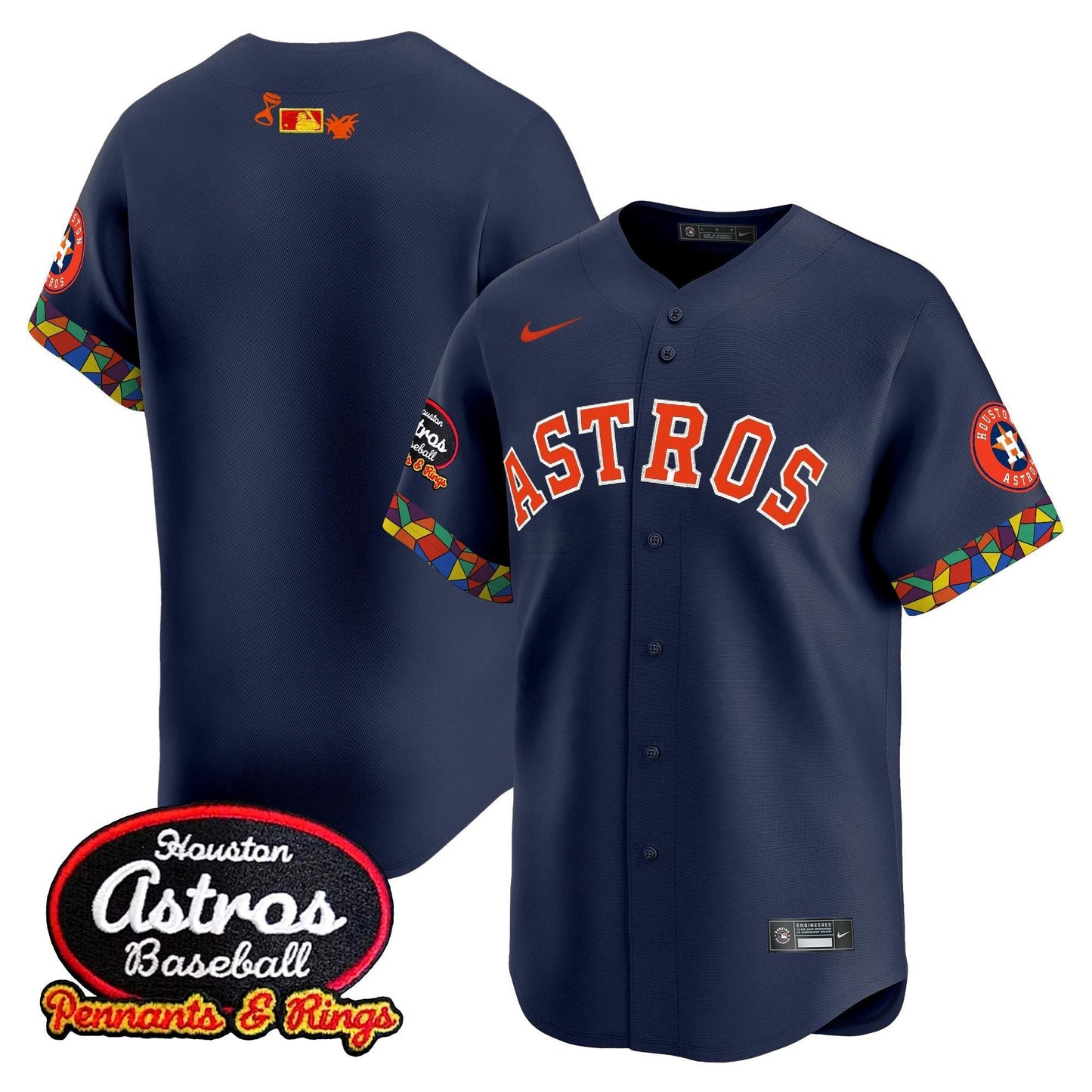 Camisa MLB Men’s Houston x El Tiempo Cantina Vapor Premier Limited Jersey