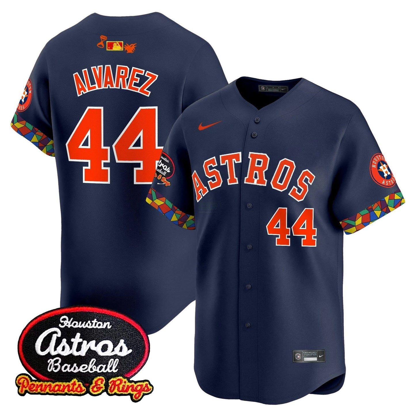 Camisa MLB Men’s Houston x El Tiempo Cantina Vapor Premier Limited Jersey