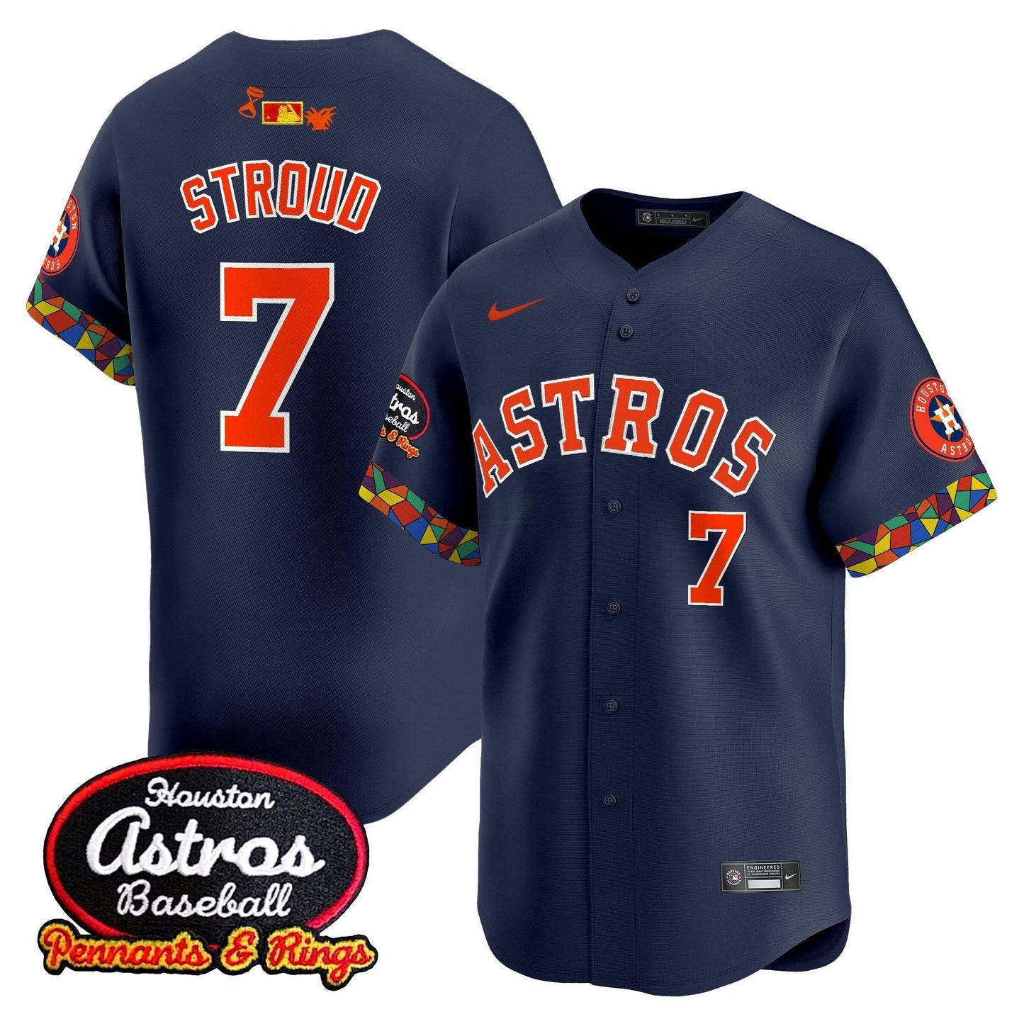 Camisa MLB Men’s Houston x El Tiempo Cantina Vapor Premier Limited Jersey