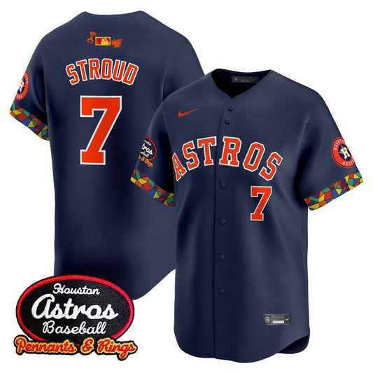 Camisa MLB Men’s Houston x El Tiempo Cantina Vapor Premier Limited Jersey