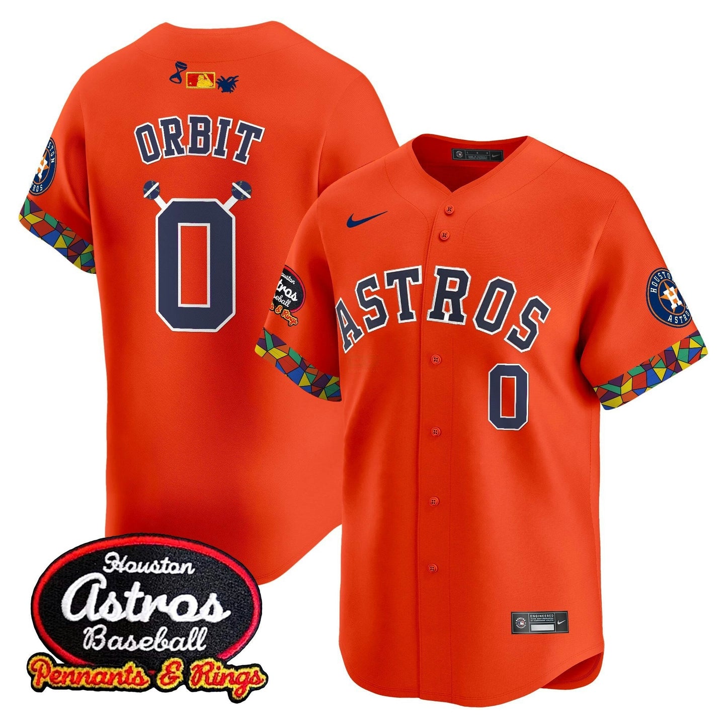 Camisa MLB Men’s Houston x El Tiempo Cantina Vapor Premier Limited Jersey