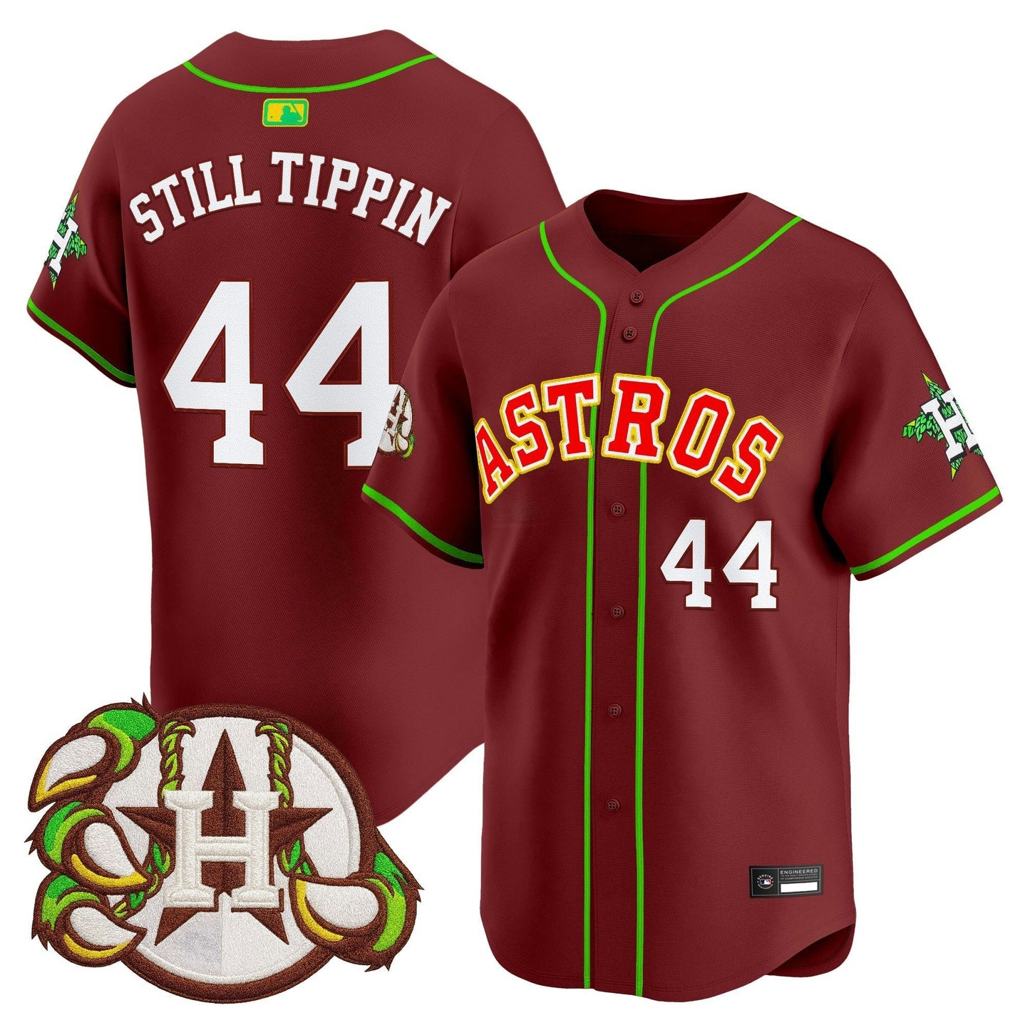 Camisa MLB Men’s Houston x Hopadillo Karbach Brewing Co. Vapor Premier Limited Jersey