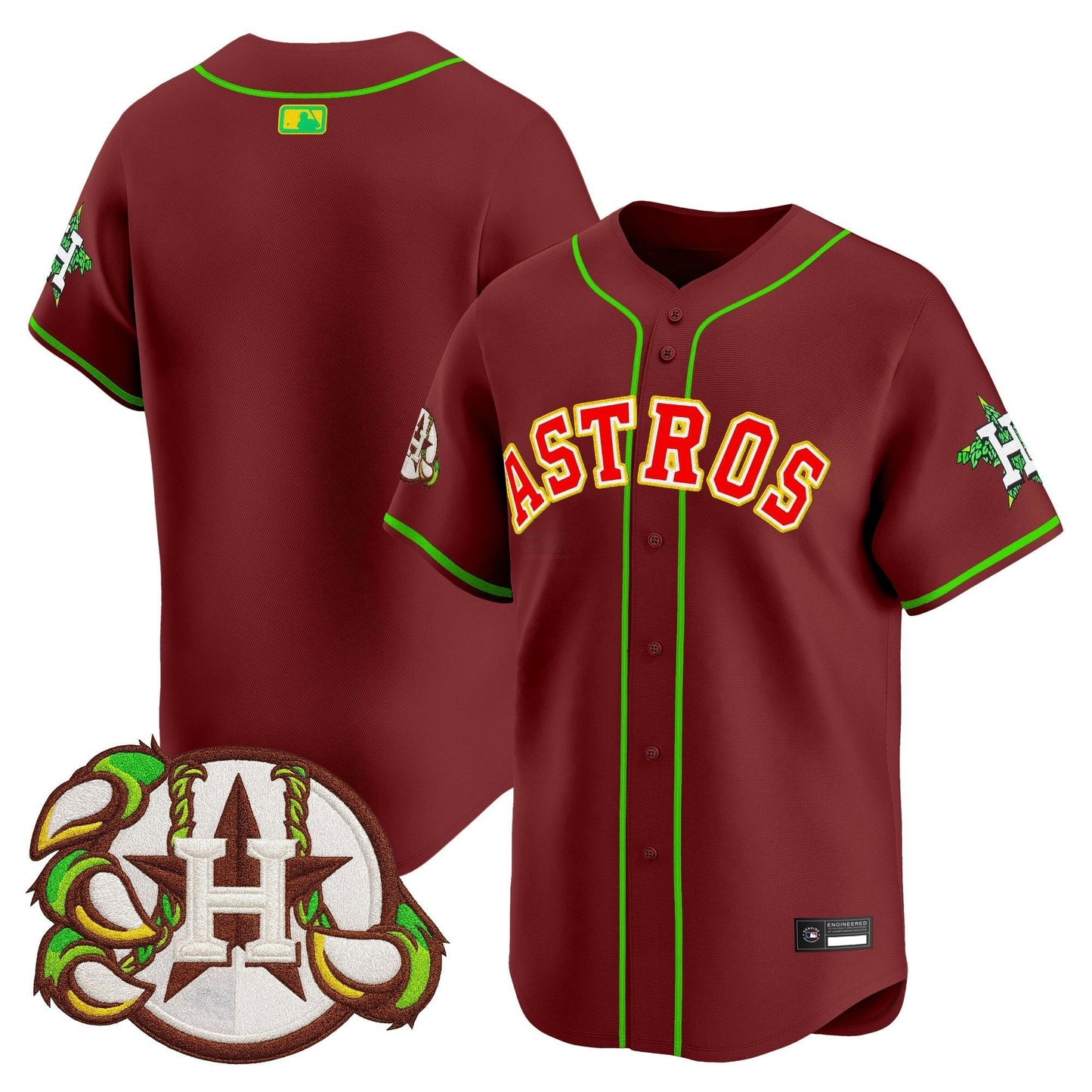 Camisa MLB Men’s Houston x Hopadillo Karbach Brewing Co. Vapor Premier Limited Jersey