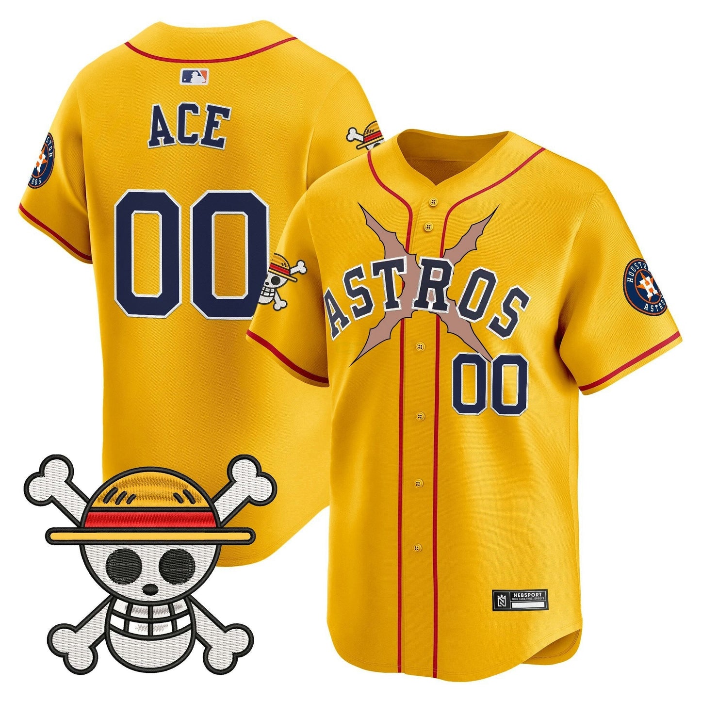 Camisa MLB Men’s Houston x One Piece 2025 Vapor Premier Limited Jersey