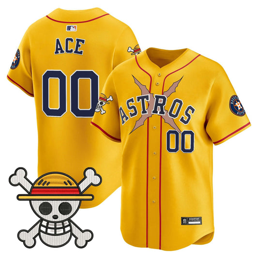 Camisa MLB Men’s Houston x One Piece 2025 Vapor Premier Limited Jersey