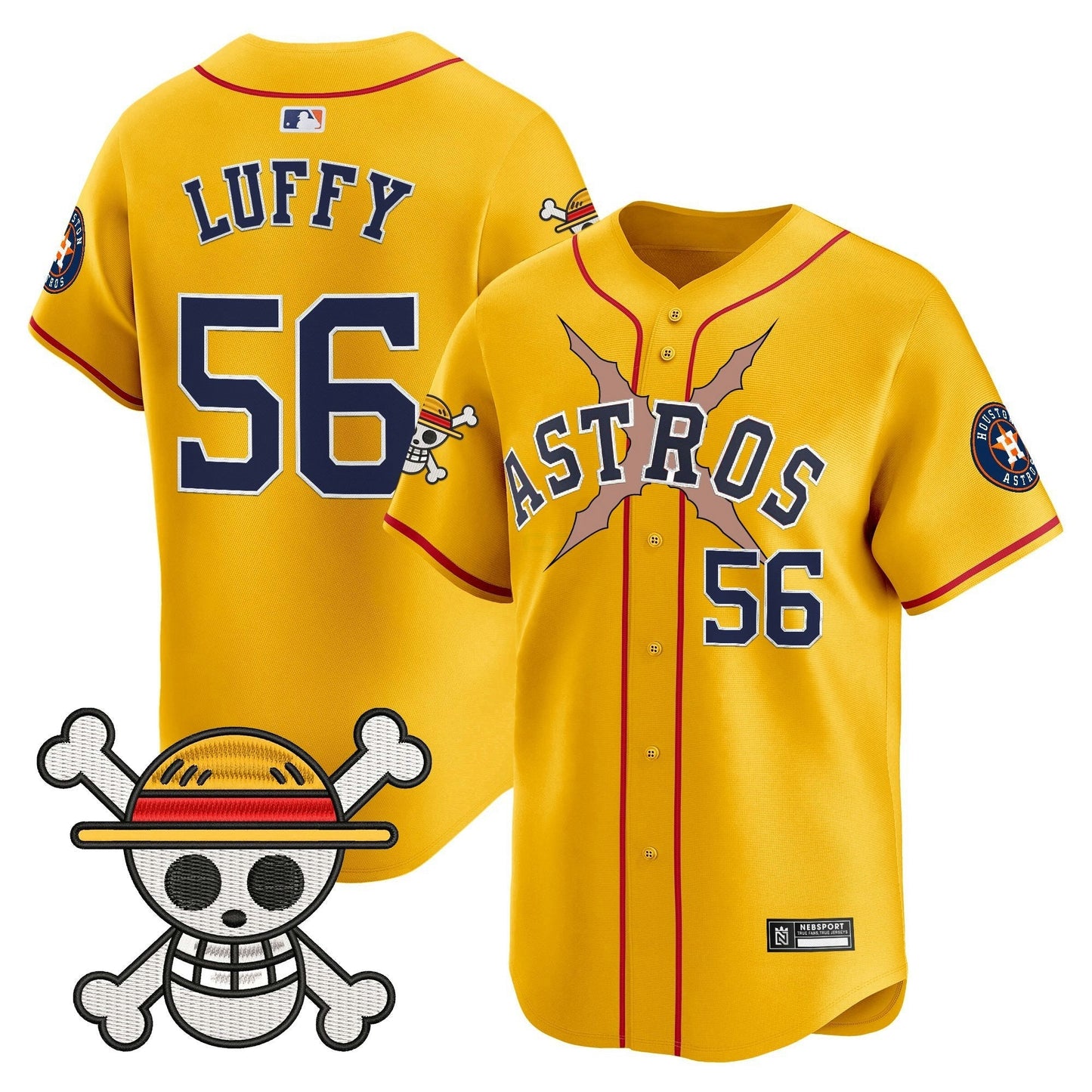 Camisa MLB Men’s Houston x One Piece 2025 Vapor Premier Limited Jersey