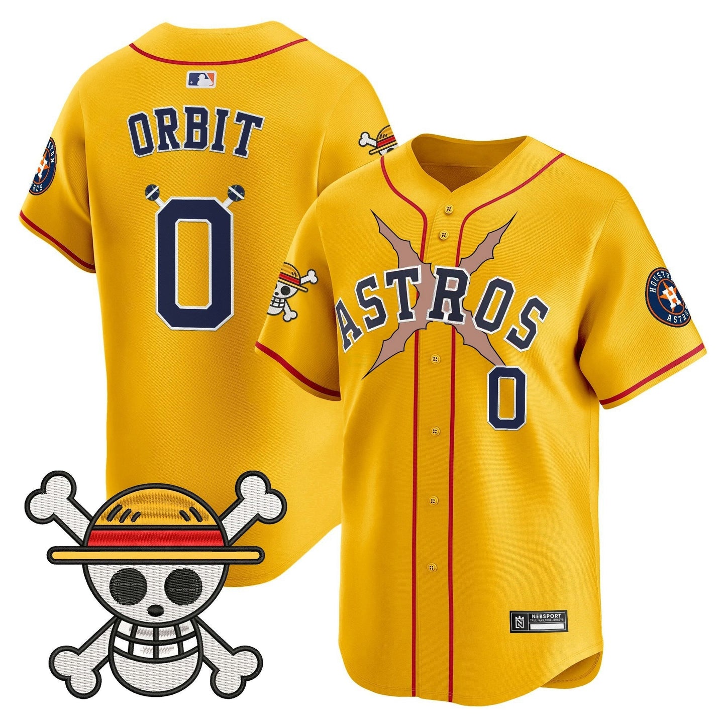 Camisa MLB Men’s Houston x One Piece 2025 Vapor Premier Limited Jersey