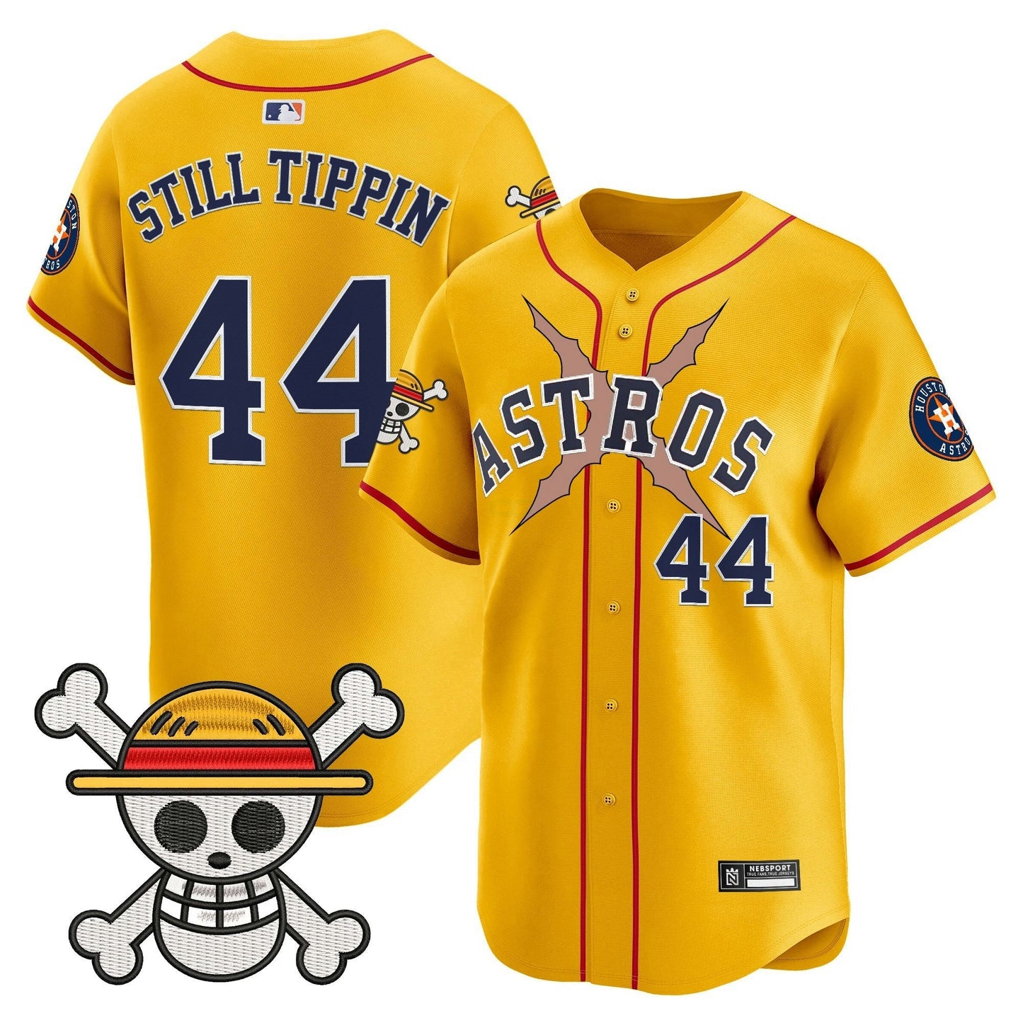 Camisa MLB Men’s Houston x One Piece 2025 Vapor Premier Limited Jersey