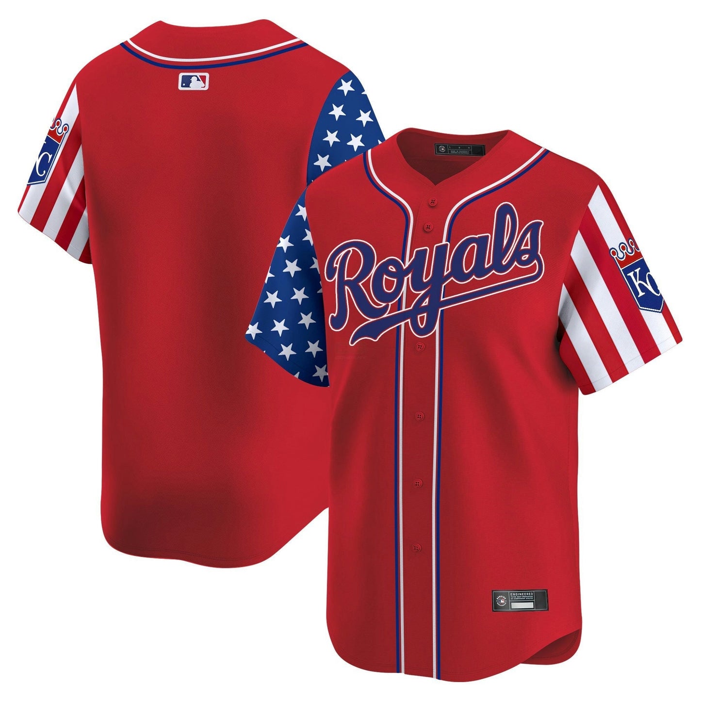 Camisa MLB Men’s Kansas City 2025 Independence Day Vapor Premier Limited Jersey